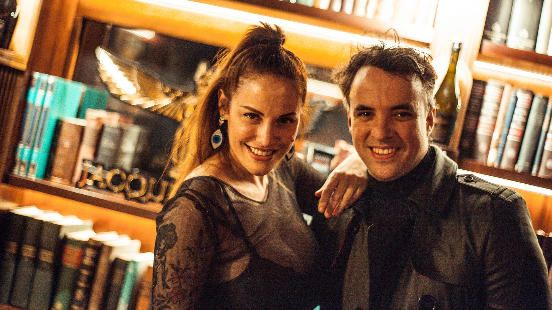 Connie Ansaldi y Mariano Marquevich