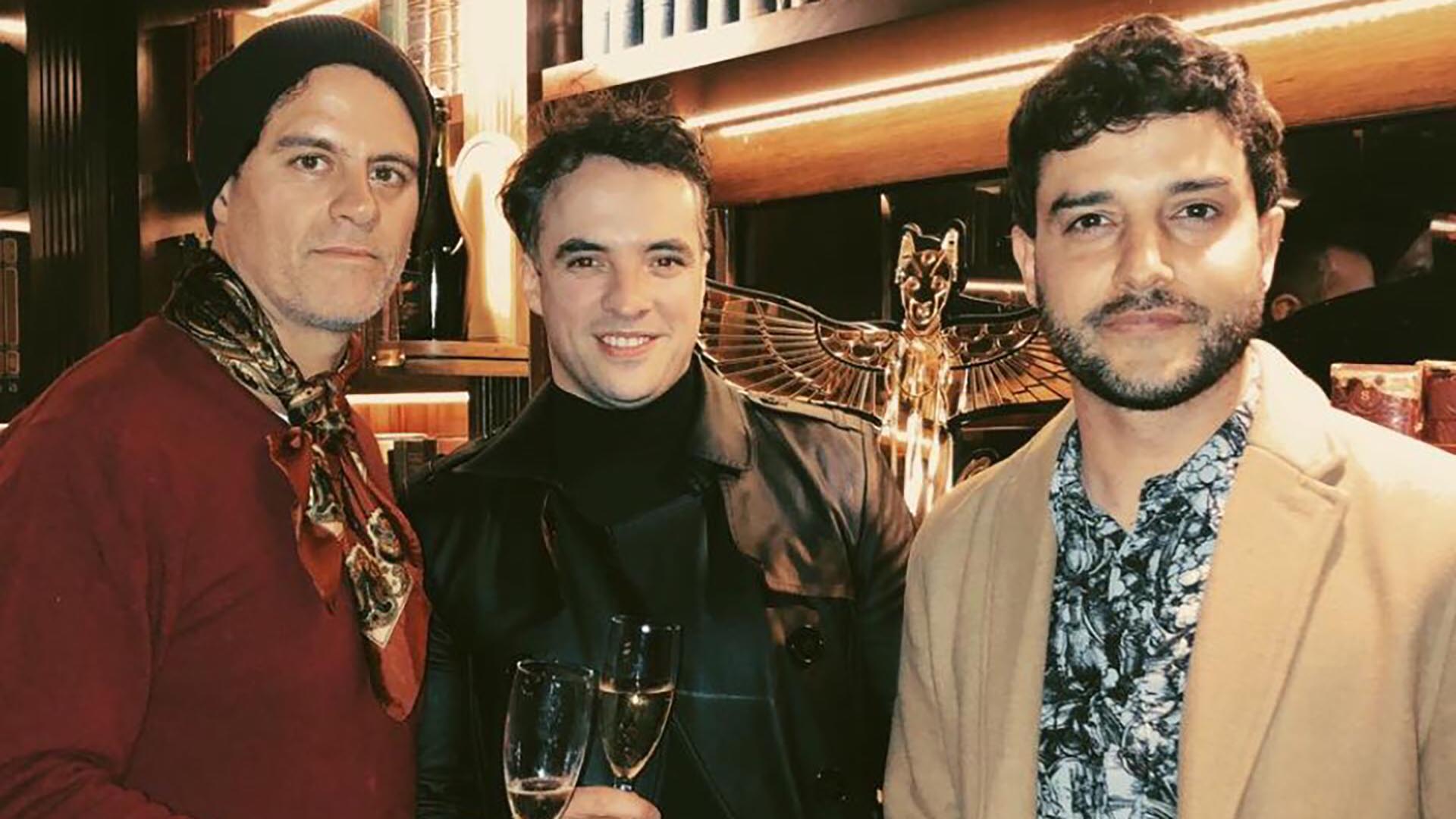 Mike Amigorena, Mariano Marquevich y Fran Larguía