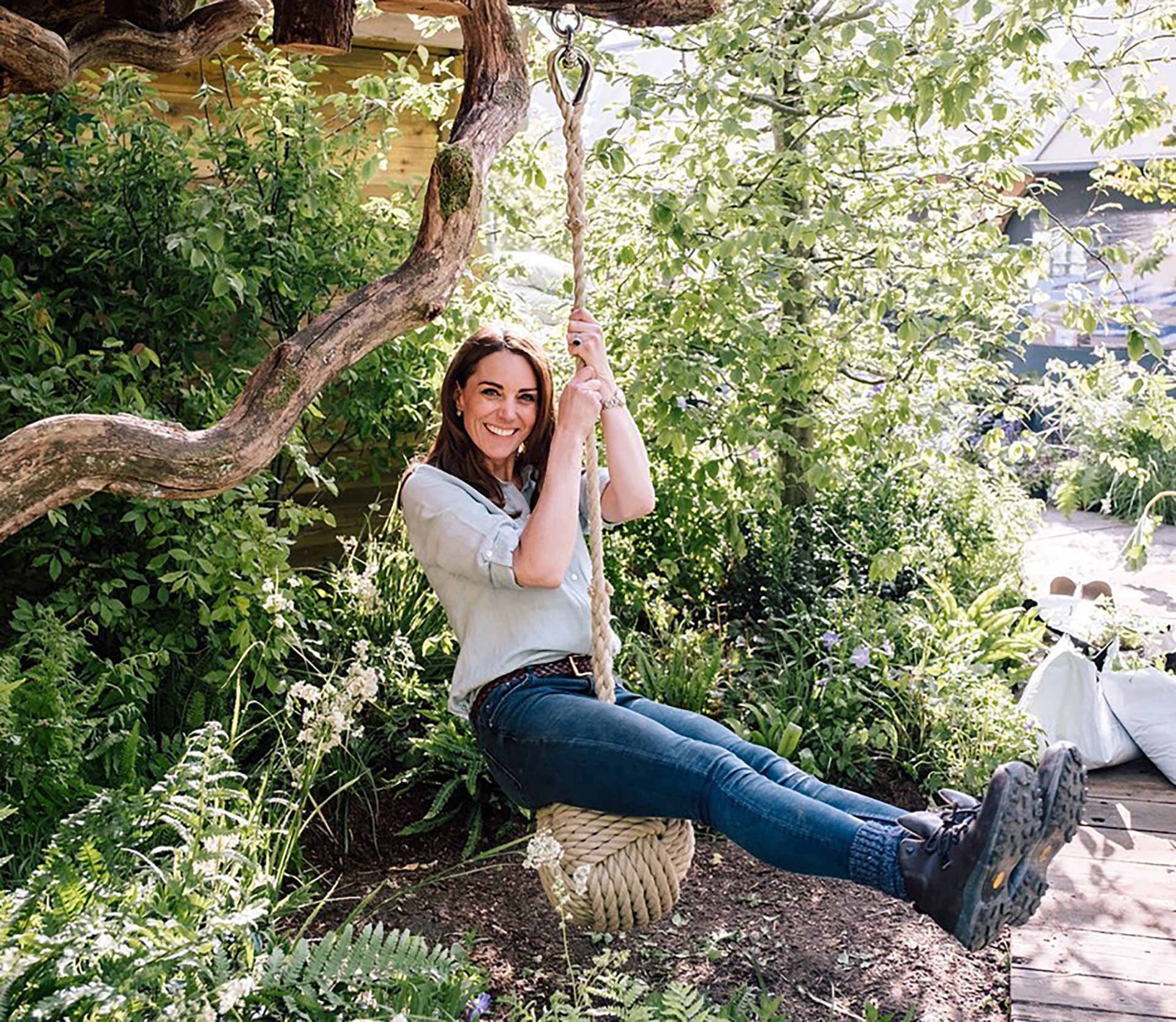 Kate Middleton diseñó el RHS Back To Nature Garden junto a la Royal Horticultural Society y los galardonados arquitectos paisajistas Andrée Davies y Adam White