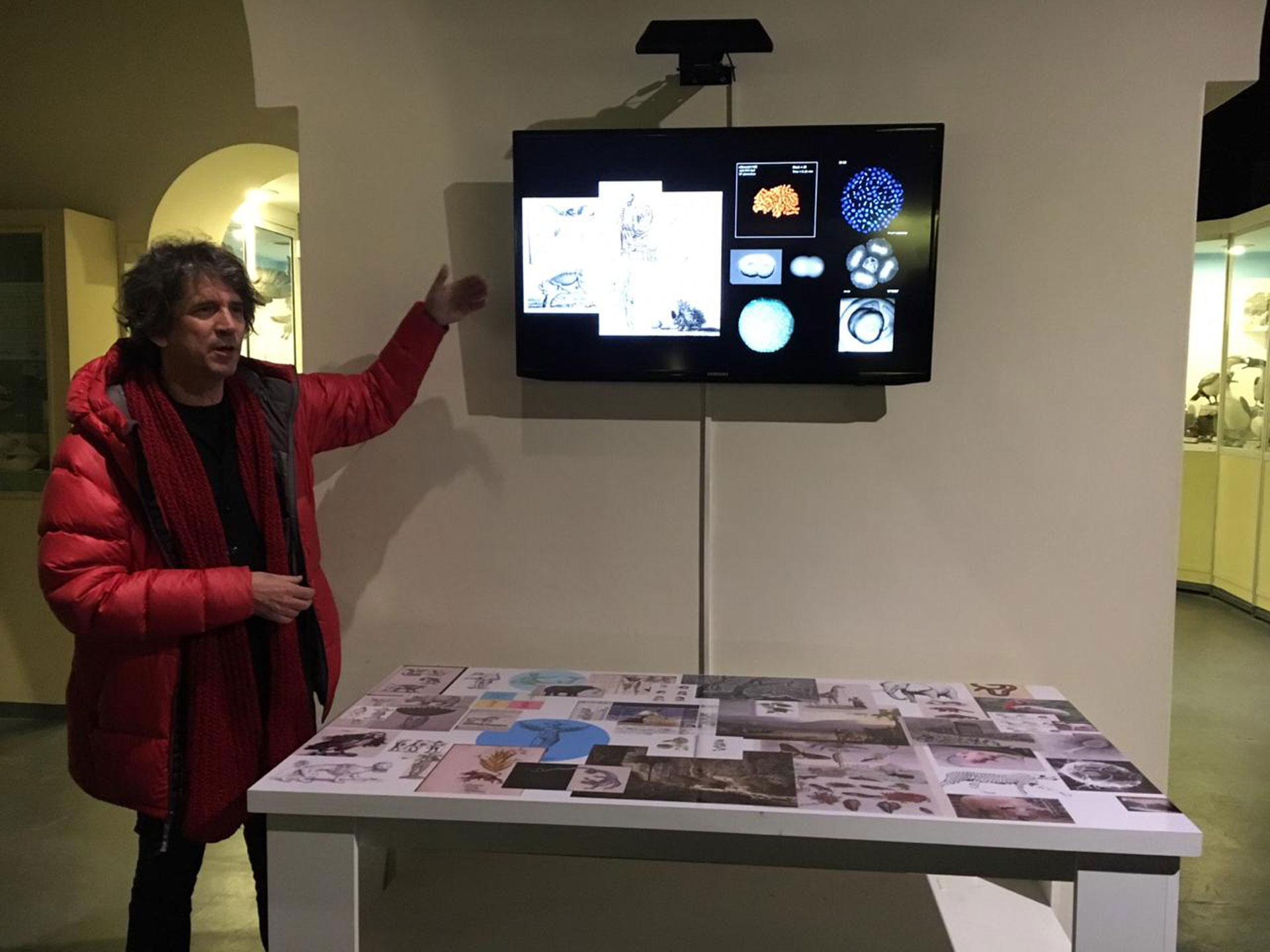 El artista y biólogo Pablo La Padula presenta su muestra en el Museo del Fin del Mundo