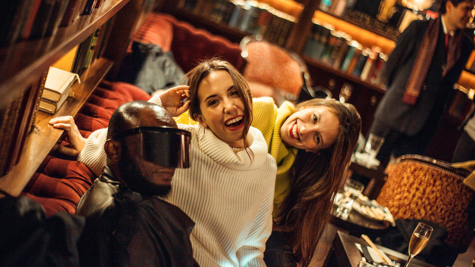 Dj Nonamz, Mariana Badía y Bárbara Rubí Vissio