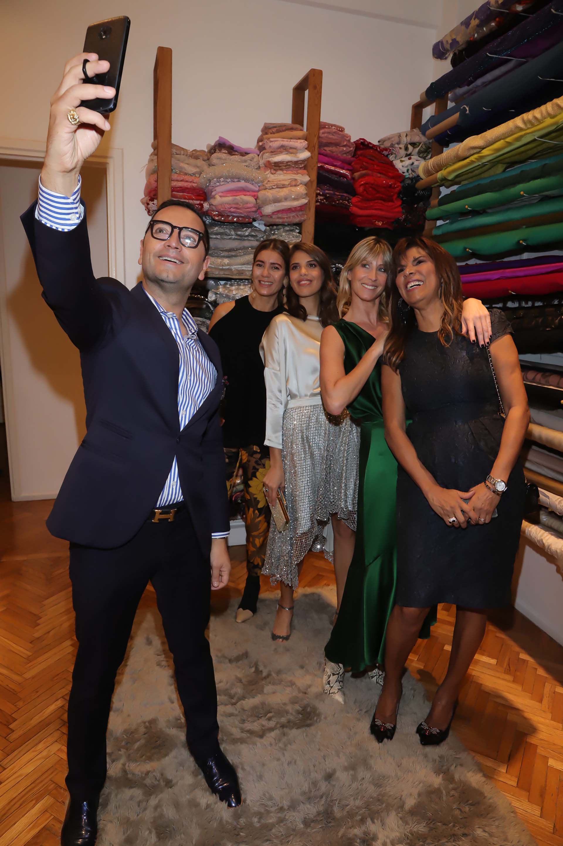 Fabián Medina Flores en una divertida selfie
