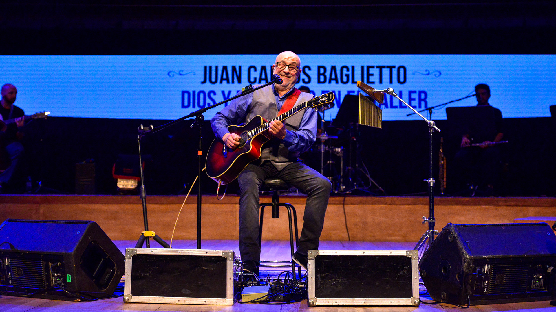 Juan Carlos Baglietto en acción