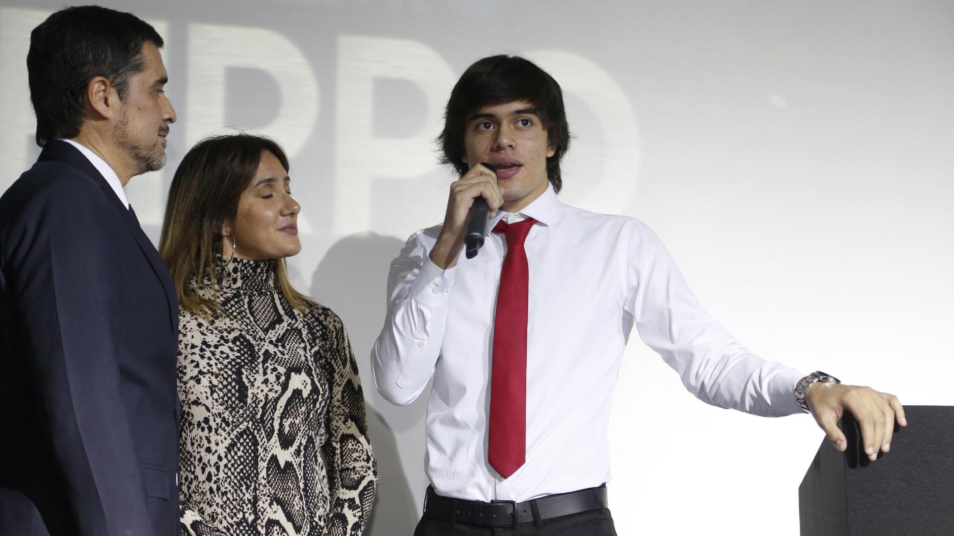 Julieta y Agustín, los nietos de Carlos Monzón