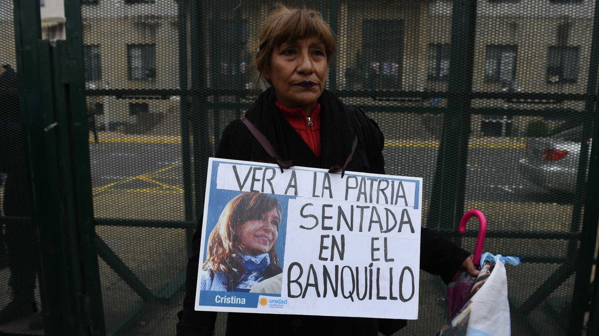 Carteles de respaldo a CFK