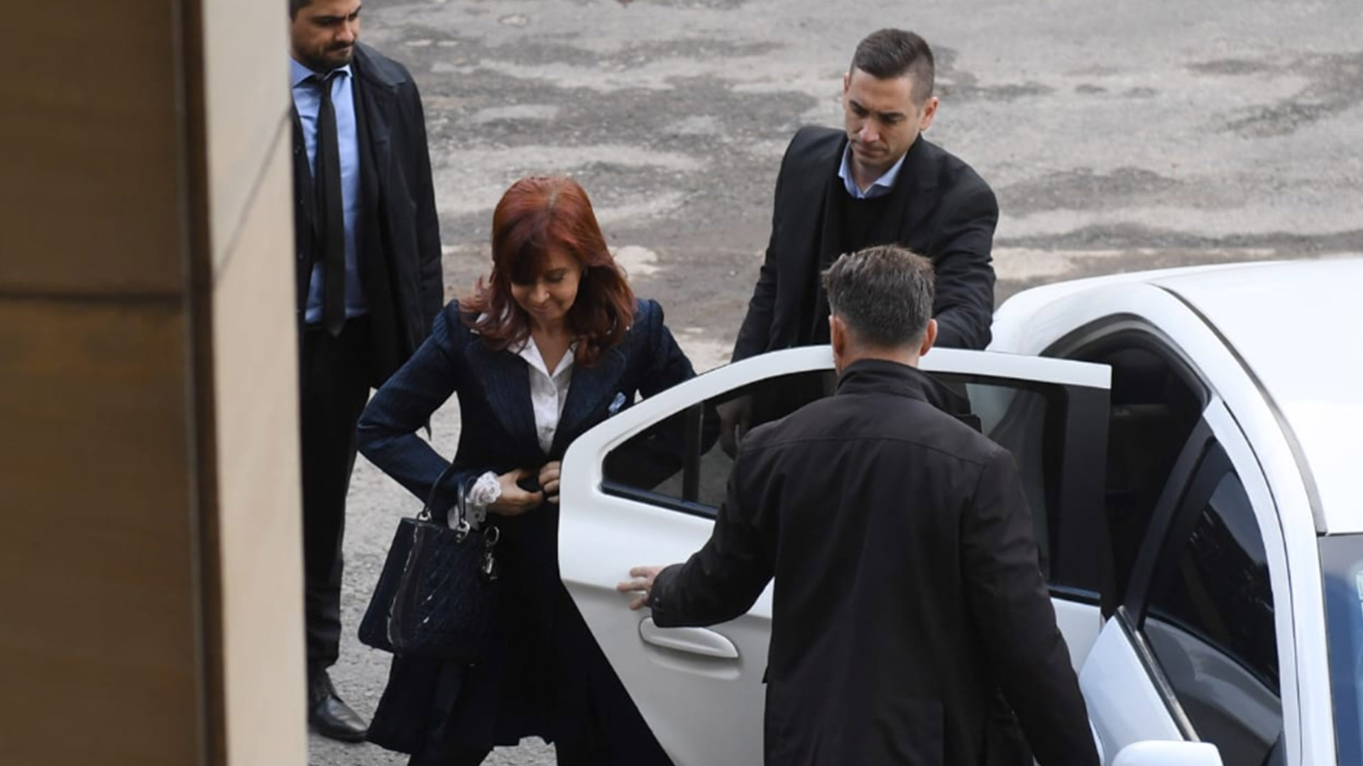 Cristina Kirchner llega a Comodoro Py