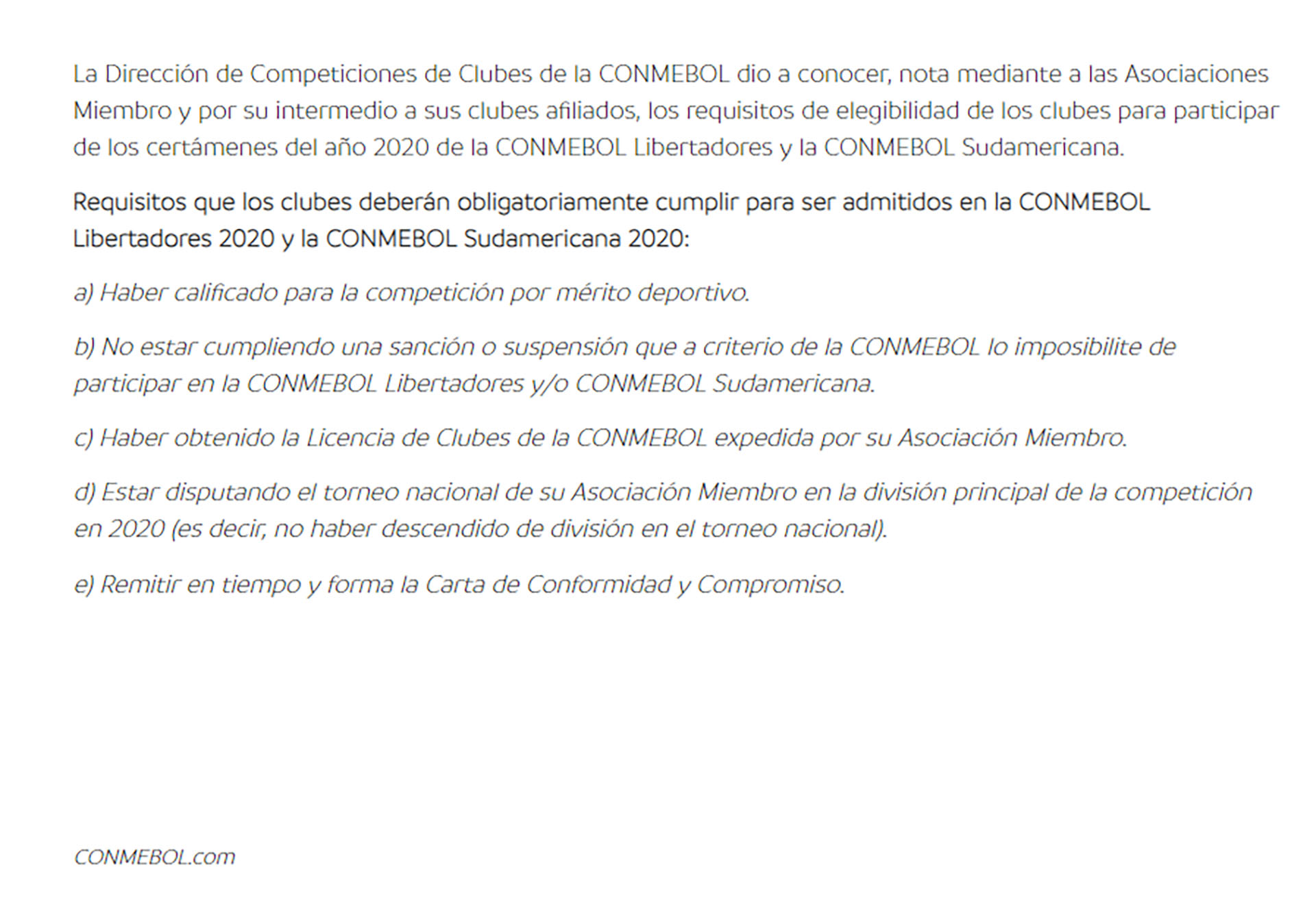 Download Conmebol Sudamericana Logo Blanco PNG