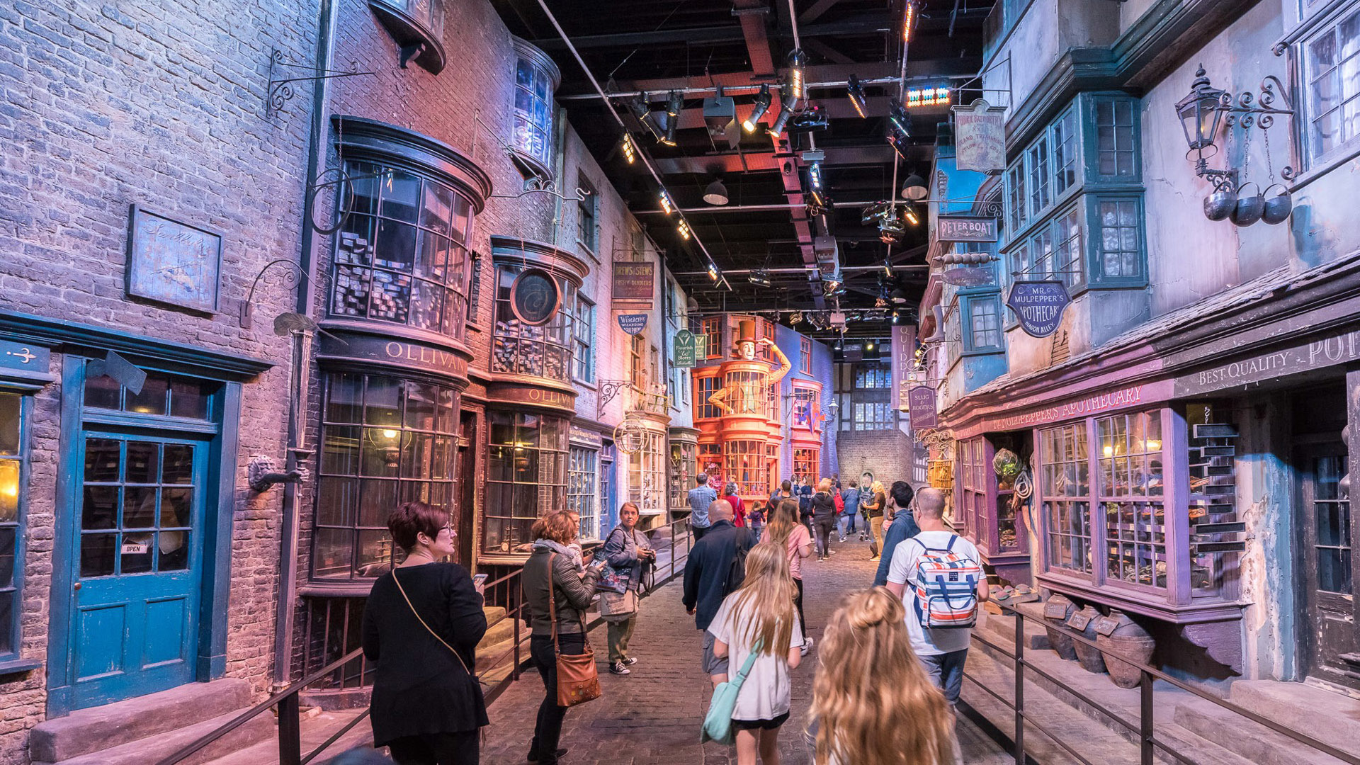 Durante el tour se puede visitar el mundo mágico de Harry Potter