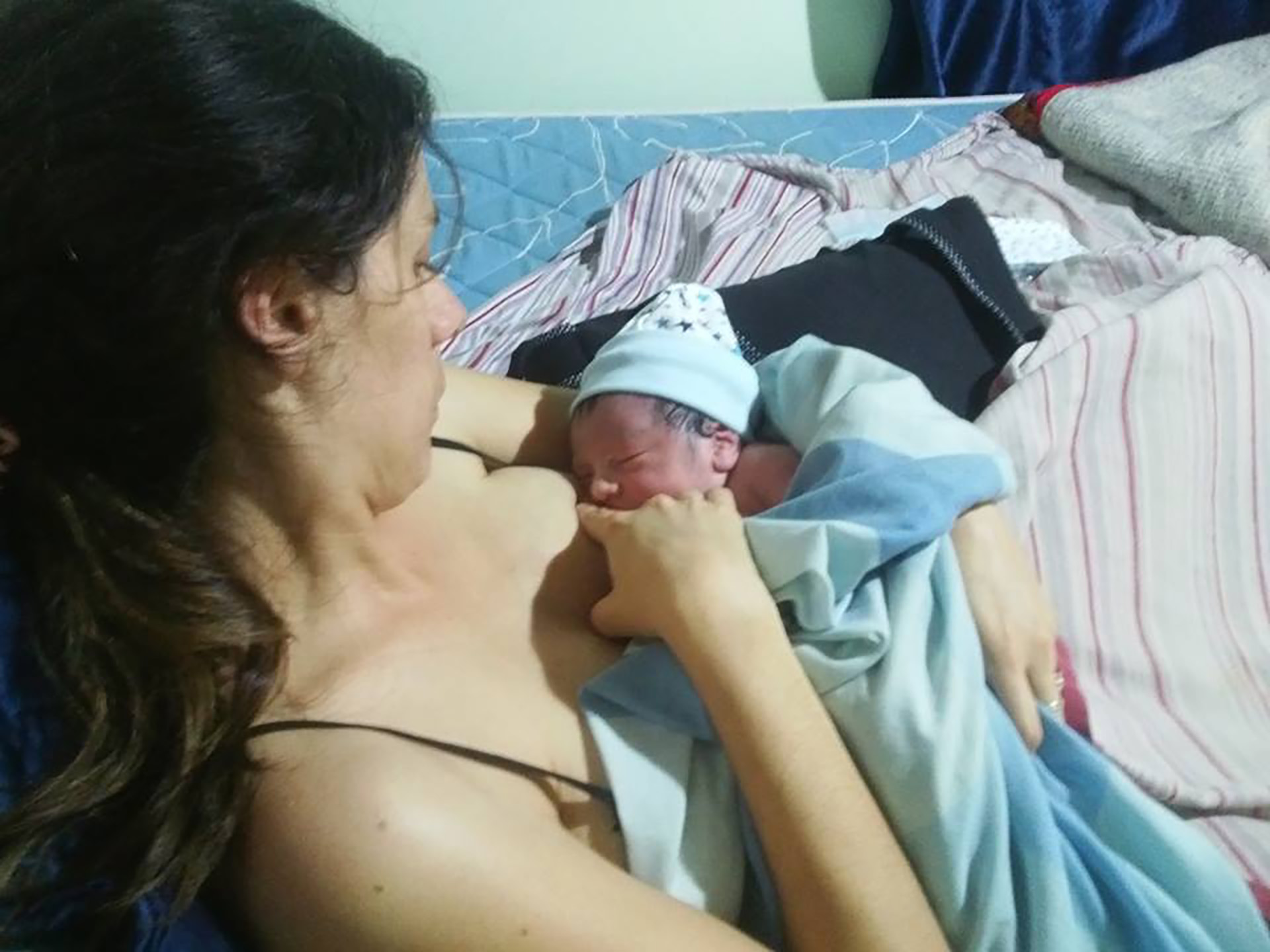 Cuando nació uno de sus hijos