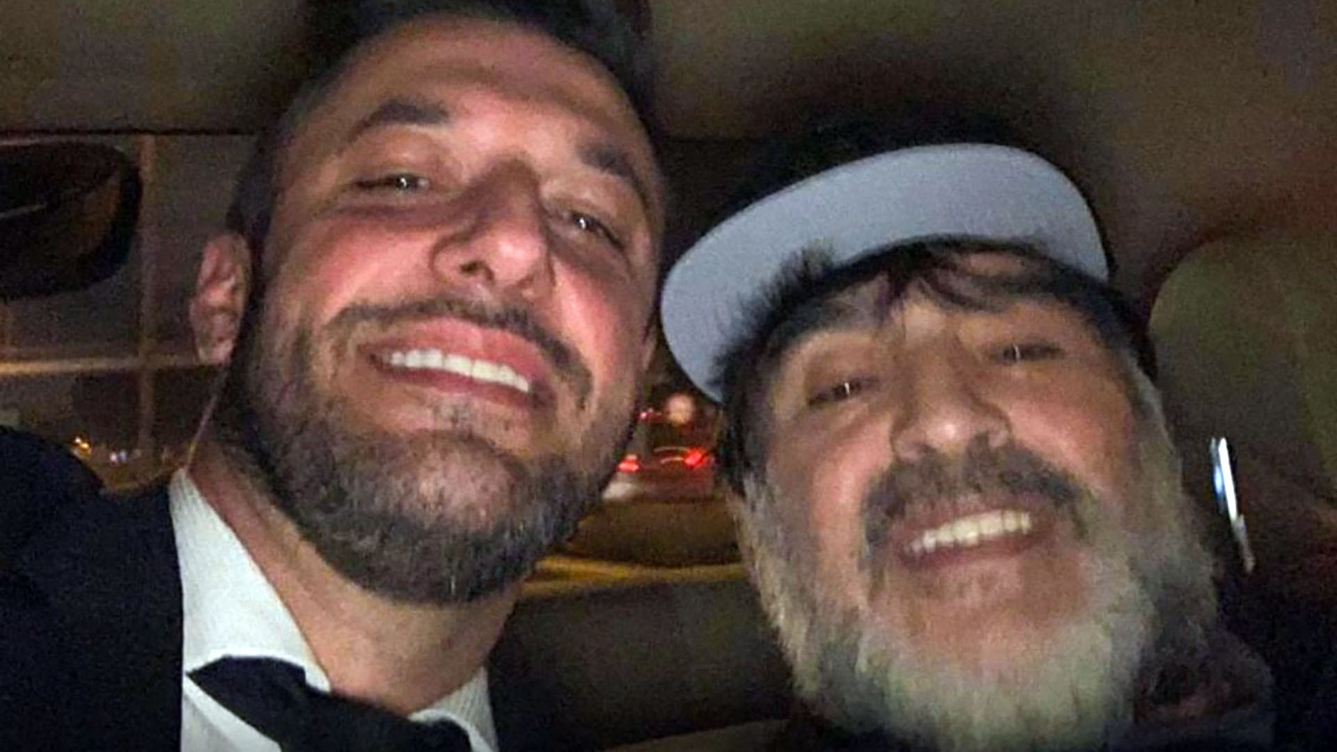 La primera imagen de Maradona en Buenos Aires, junto a su abogado Matías Morla