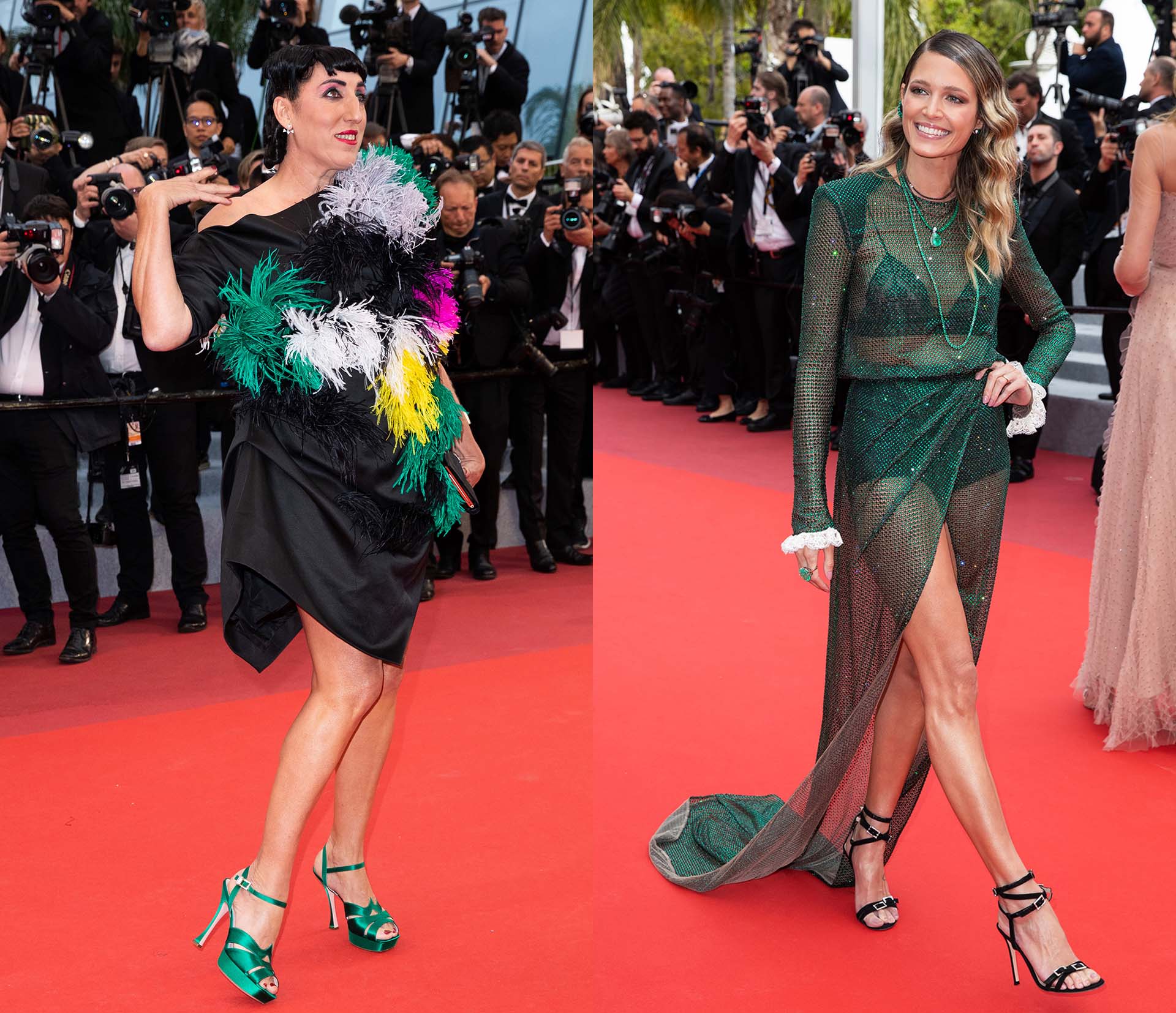 Rossy De Palma y Helena Bordon.