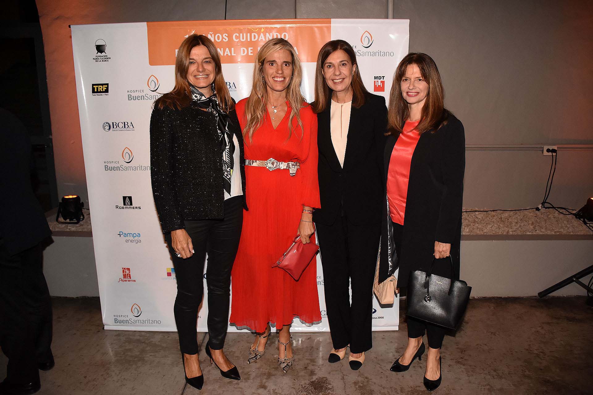 Pachi Dibetto junto a Carolina Majdalani, Zoraida Awada y Silvia Uranga