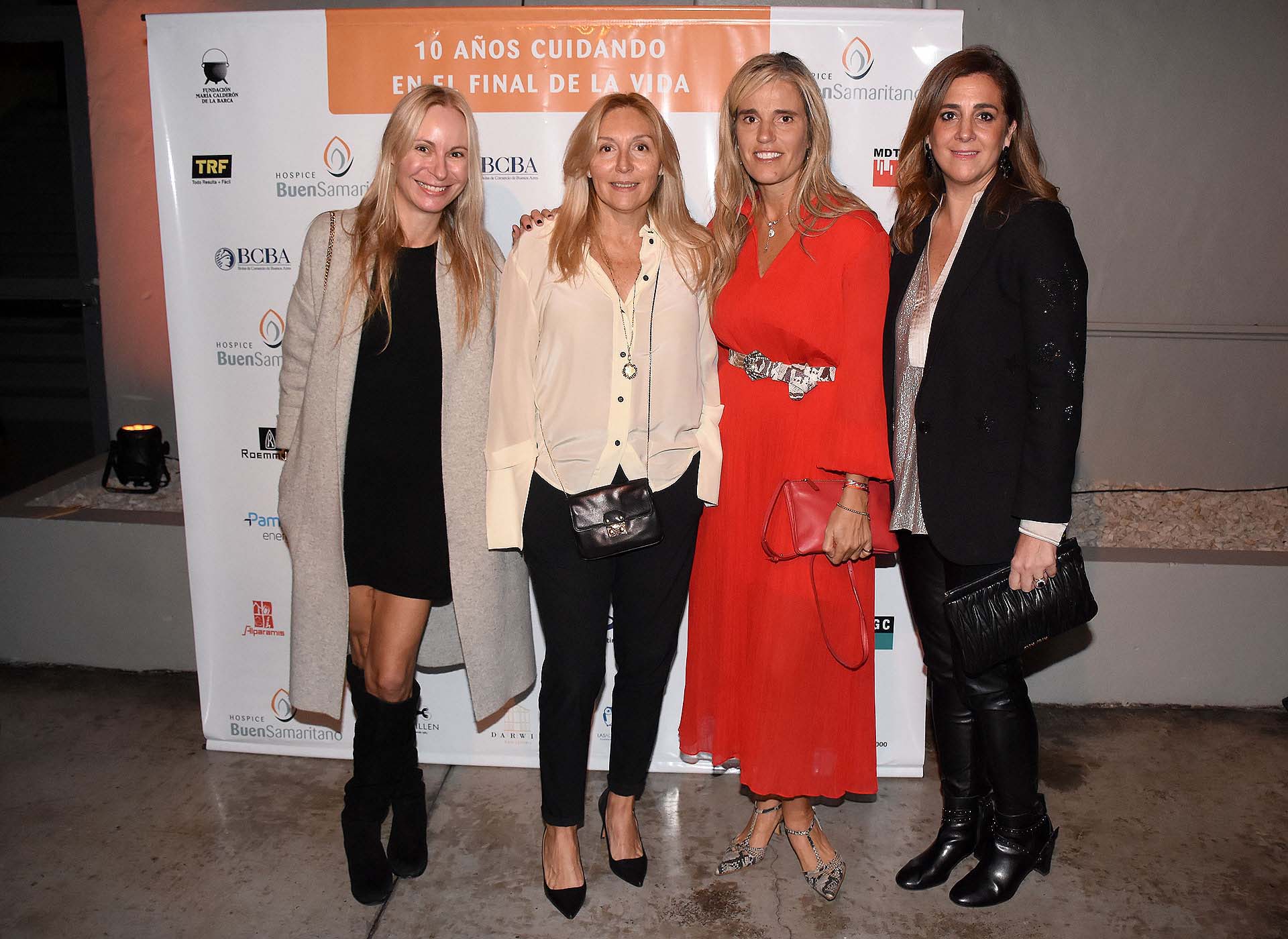 Malena Szaszak, Daniela Saguier, Pachi Dibetto y Carolina Hatcharian