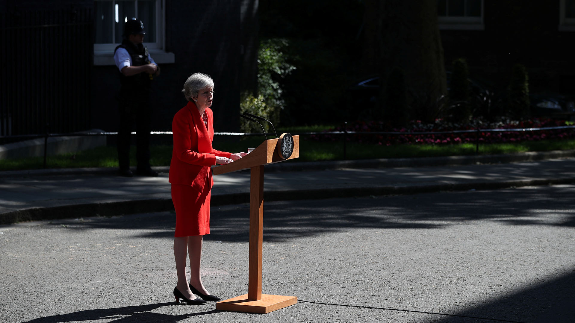 Theresa May anunció su decisión este viernes (Reuters/ Hannah McKay)