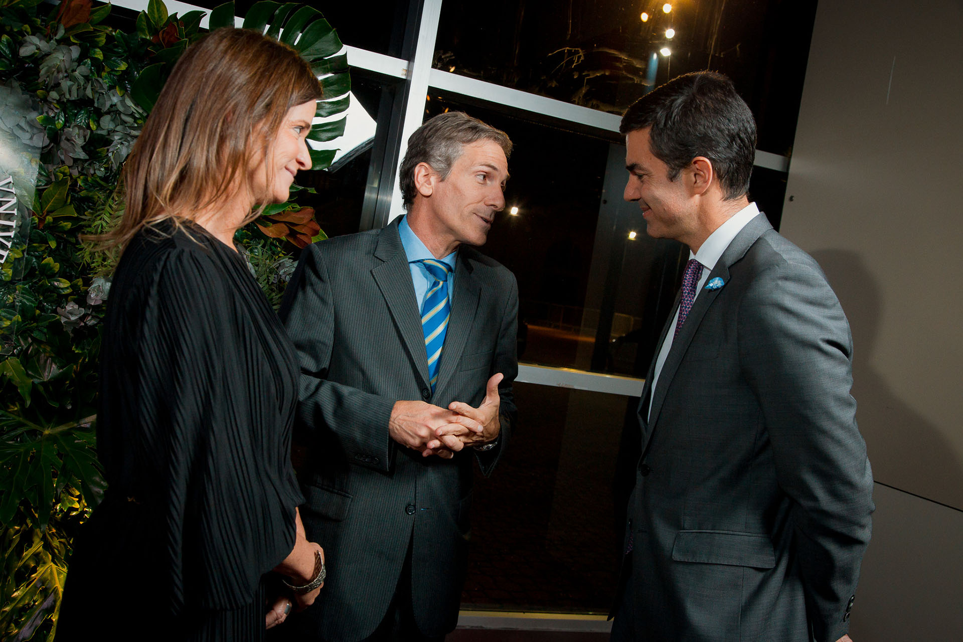 Laura Blaquier, Julián Rodríguez y Juan Manuel Urtubey