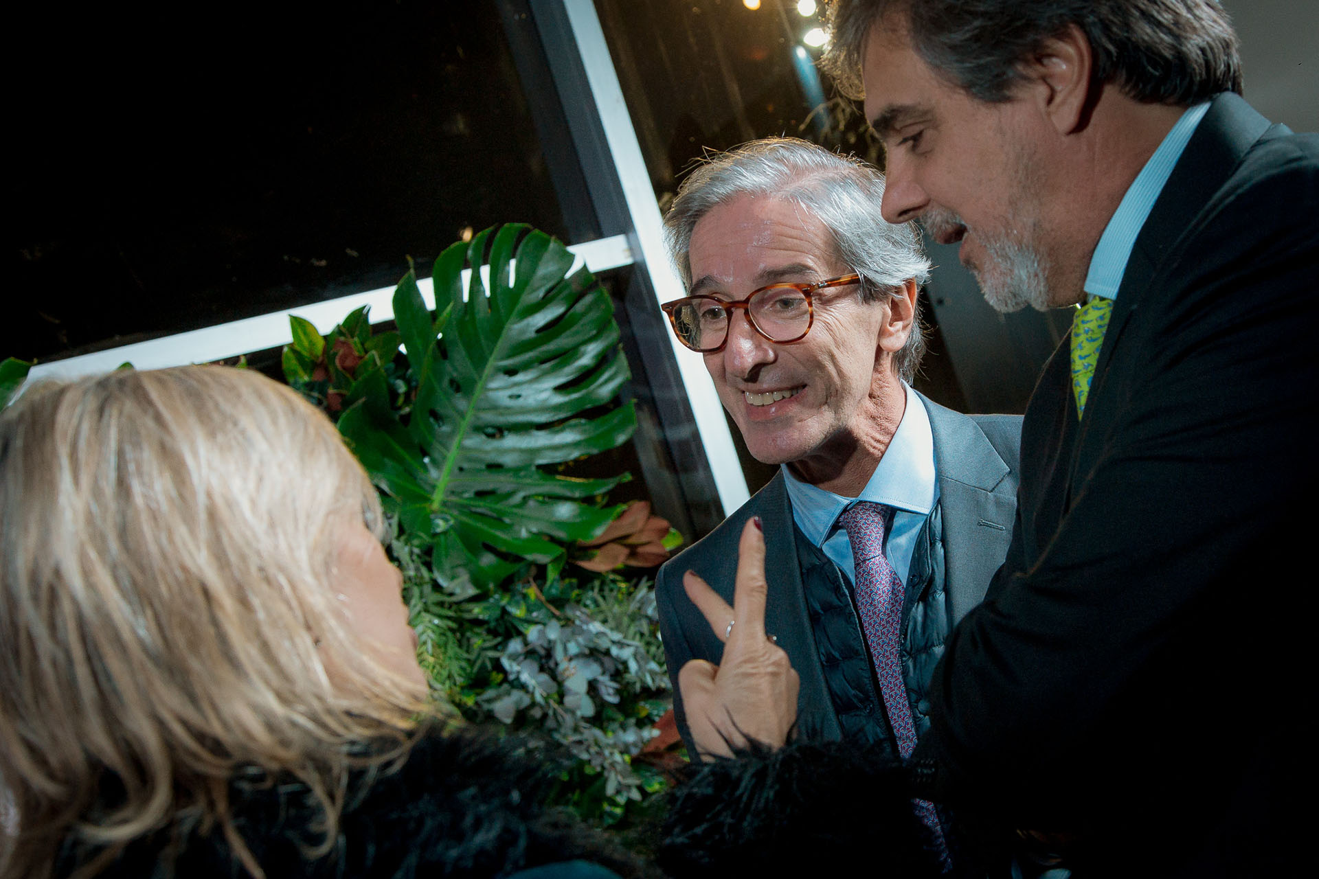Fernando Iudica, director médico del Hospital Universitario Austral, y el empresario Raúl Morales, presidente de iFlow