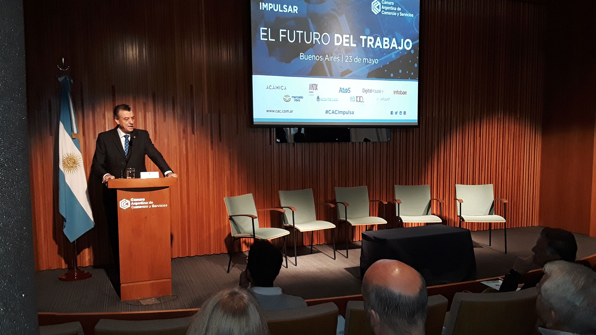 Mario Grinman, secretario de la Cámara Argentina de Comercio