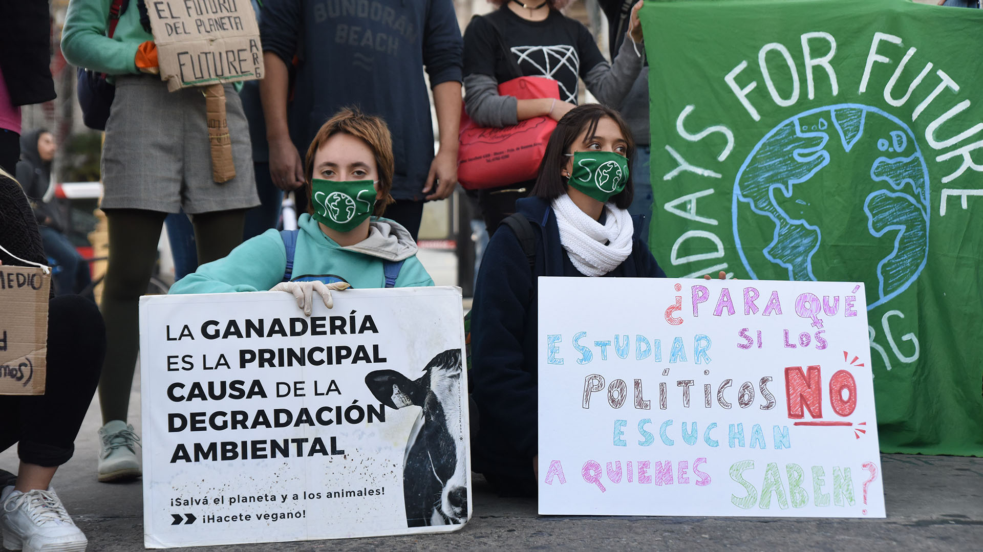 Manifestación contra el Cambio Climático (Franco Fafasuli)