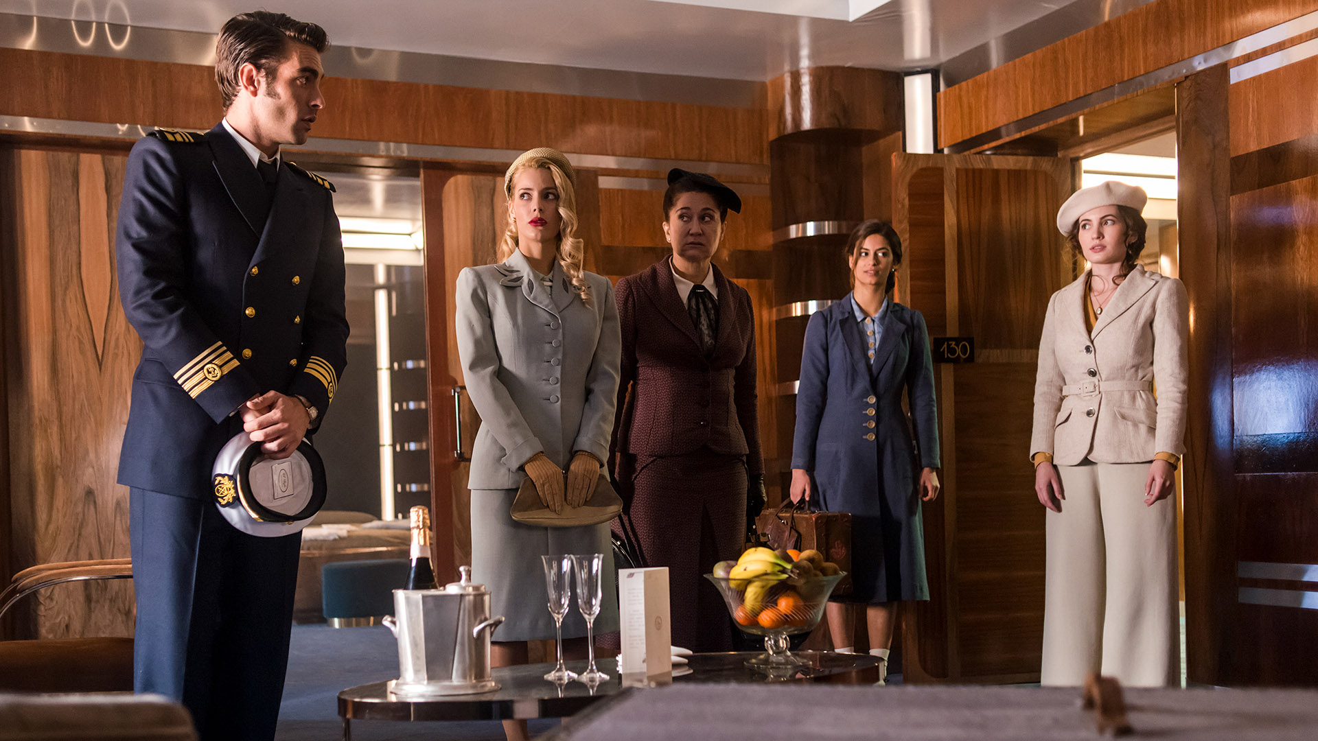 La recreación del barco es uno de los aspectos más logrados de la serie Altamar