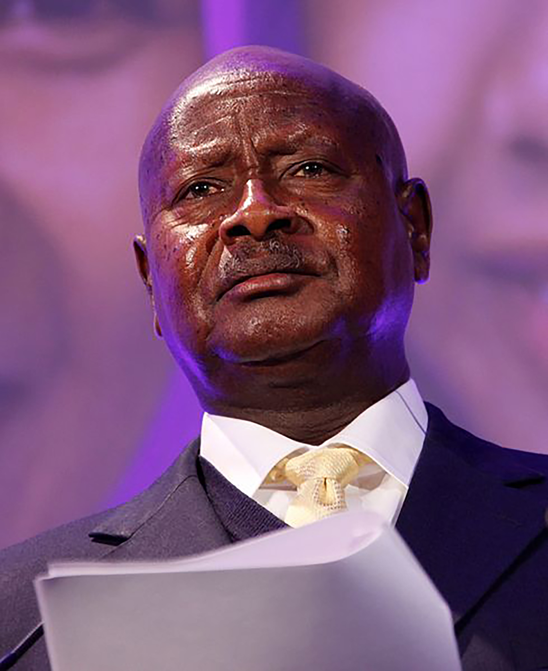 Yoweri Kaguta Museveni, presidente de Uganda