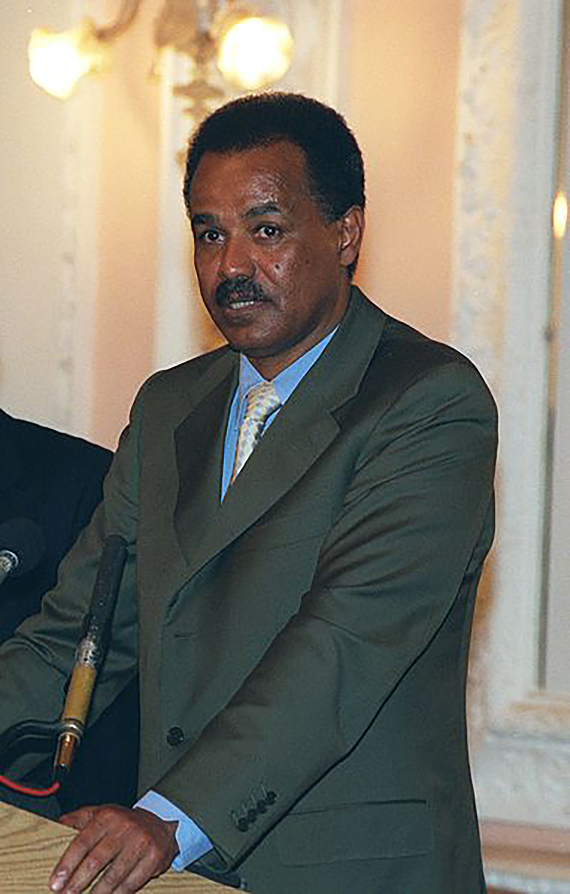 Isaias Afewerki, presidente de Eritrea