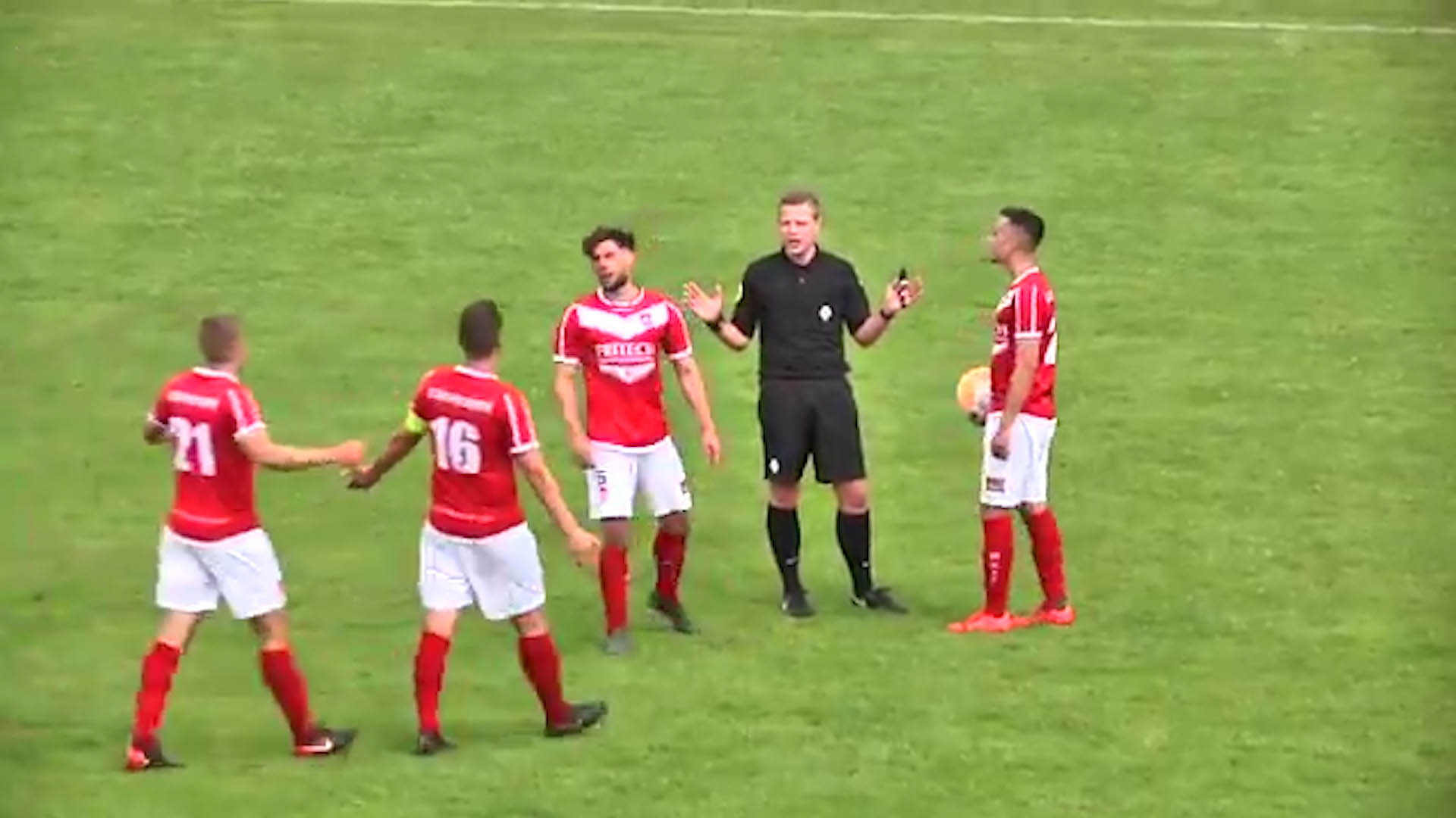 Resultado de imagen para arbitro gol holanda