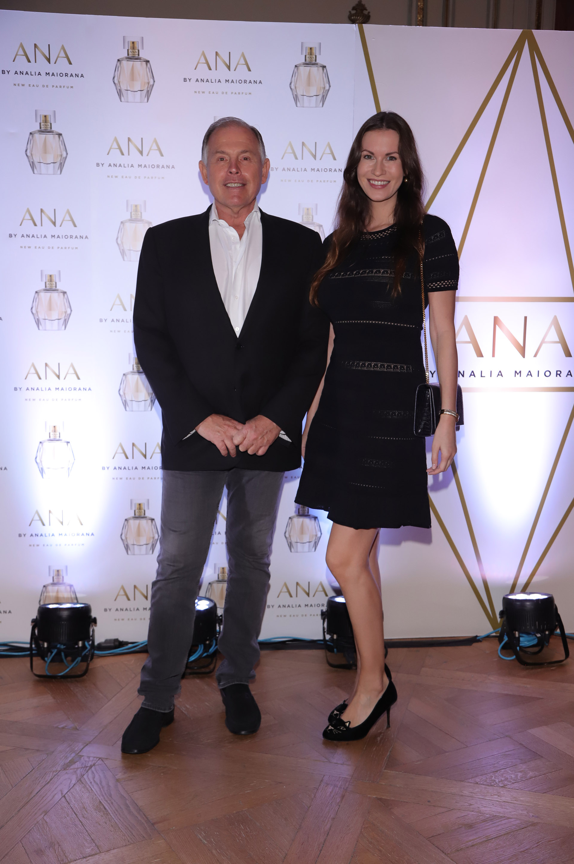 El empresario Gerardo Werthein y Nina Francisca
