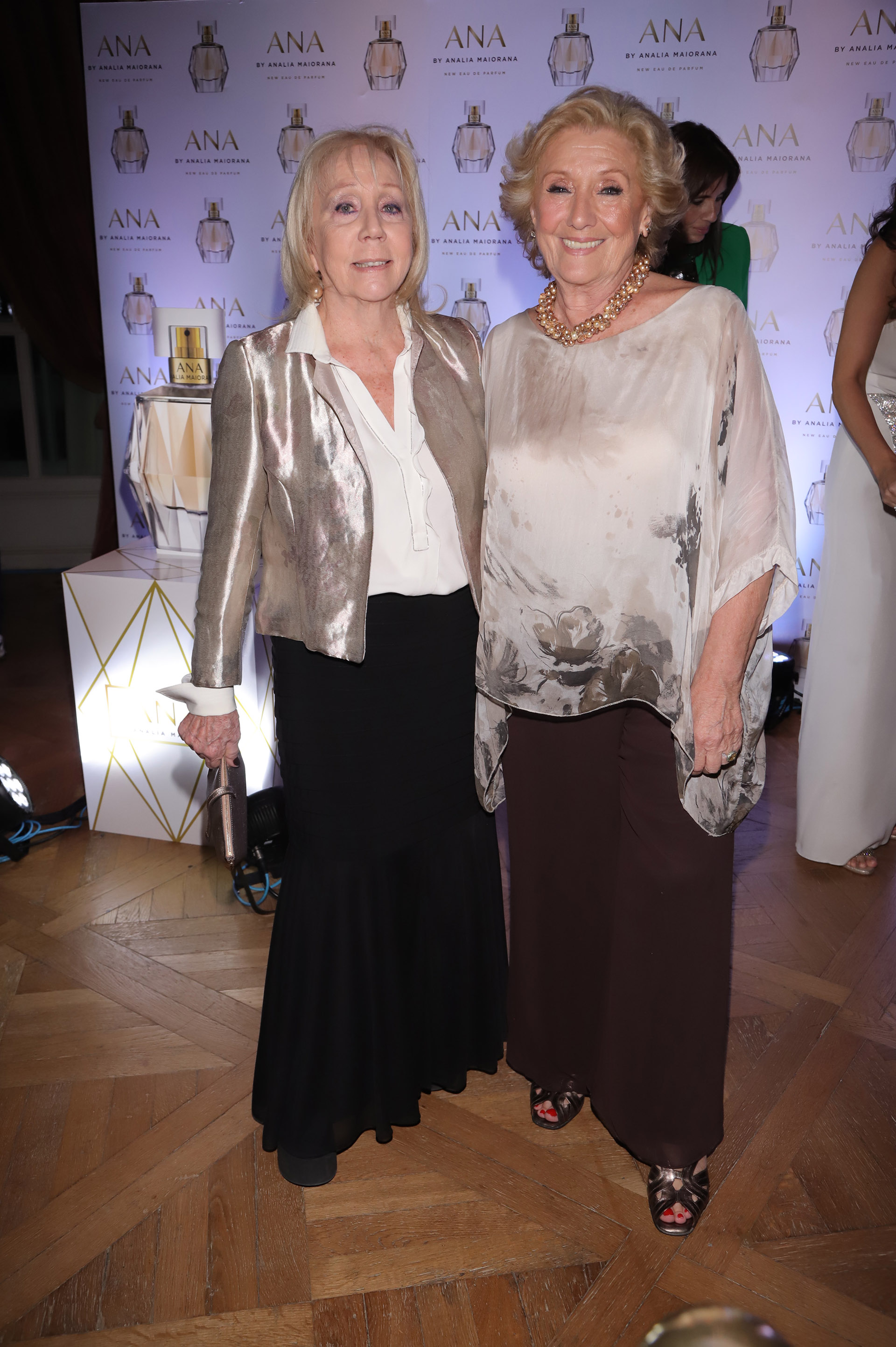 Mara Santilli, madre de Diego Santilli, y Norma Foglia, madre de Analía Maiorana