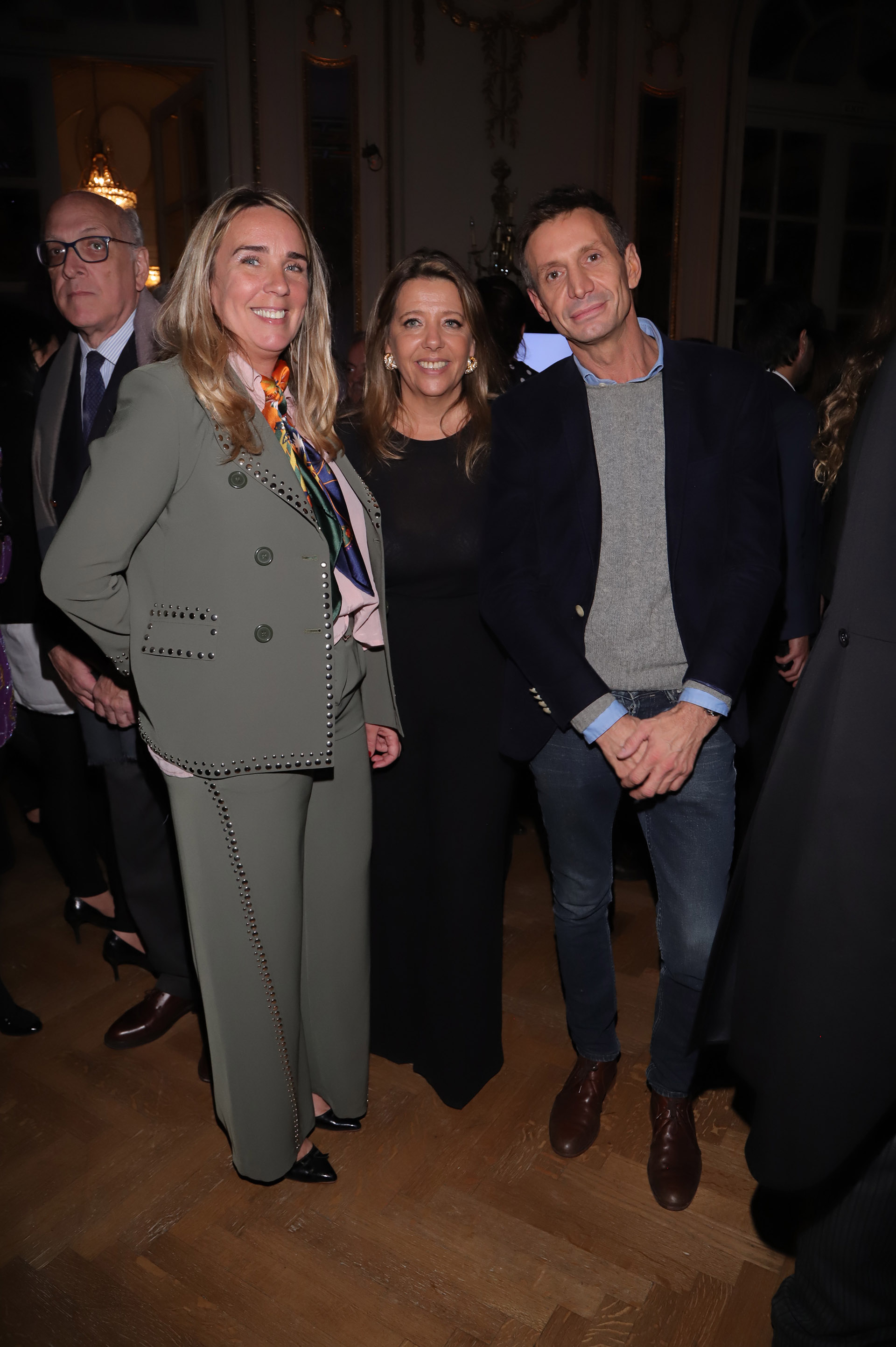 Milagros Resta, María Claudia Pedrayes y Martín Arozamena