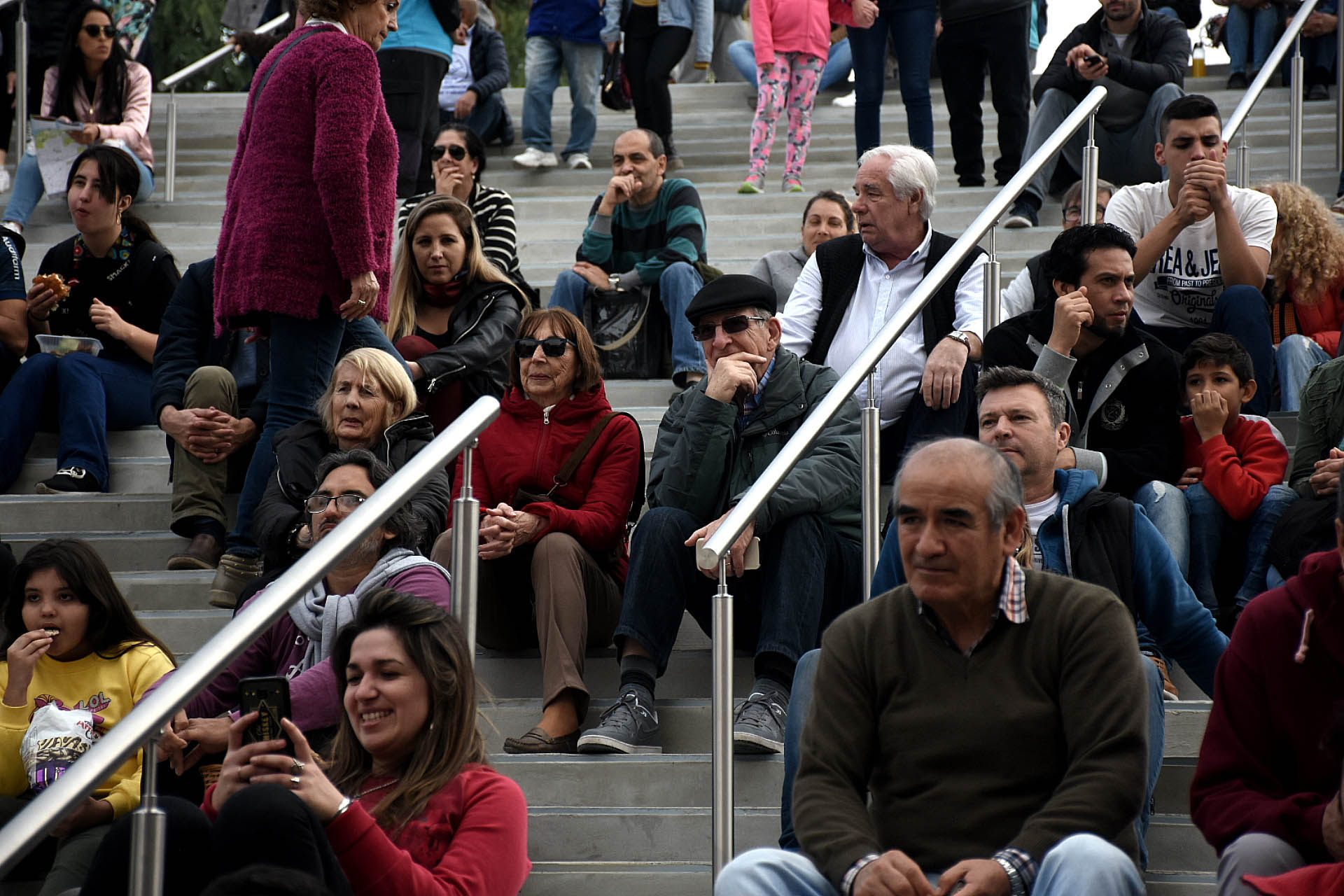 El evento juntó a un público de todas las edades en torno a las obras del nuevo Paseo del Bajo