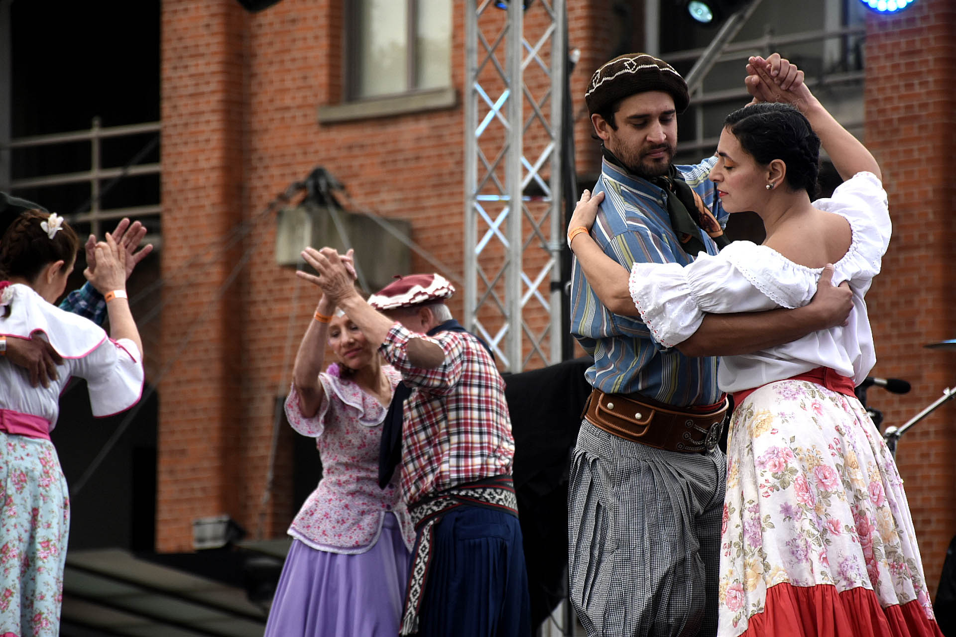 El festival trajo tradiciones del Norte, Litoral, Centro, Cuyo y Patagonia