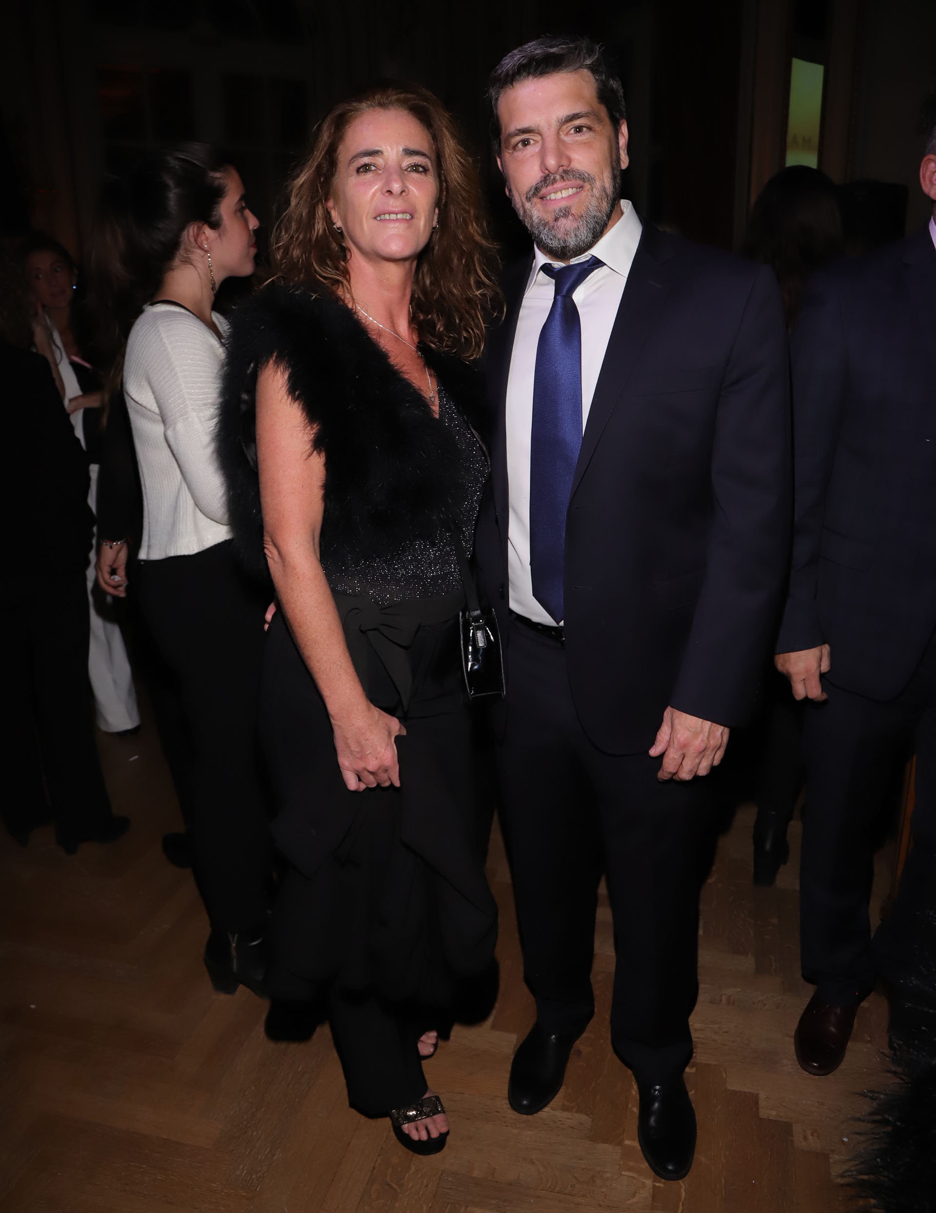 El secretario de Desarrollo Ciudadano, Matías López, y su mujer Analía
