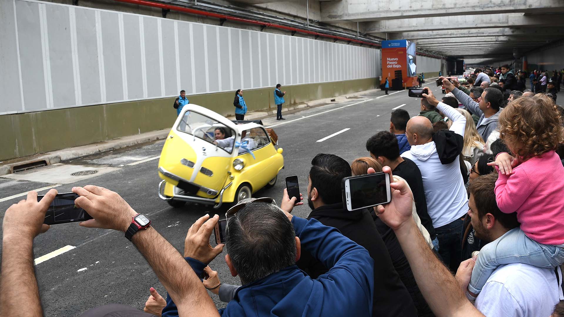 Algunos autos ganaron aplausos por lo imponente y otros por lo simpático
