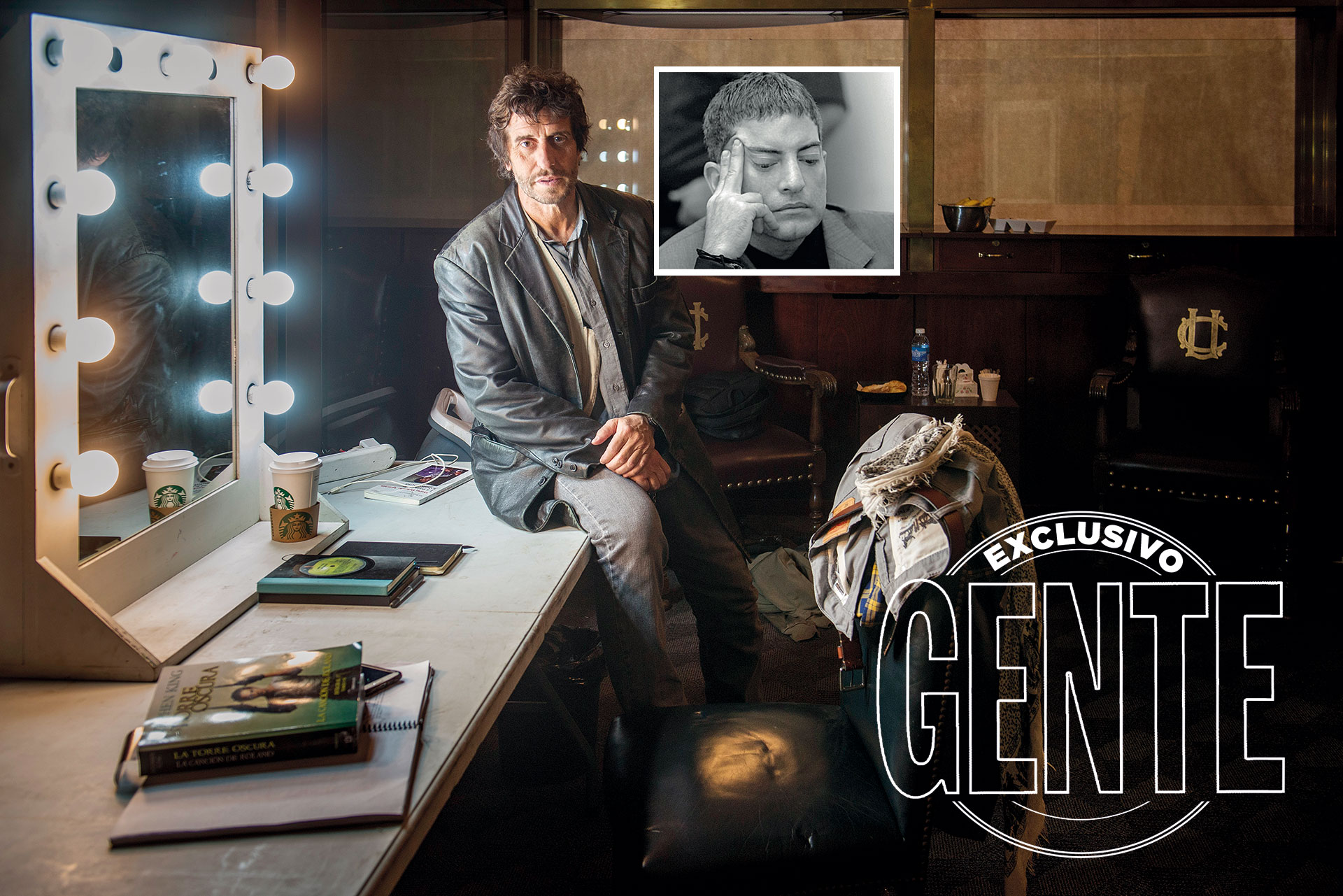 “Tuvo una puesta en escena de película”, define Diego Peretti, quien interpreta al ideólogo, Fernando Araujo.