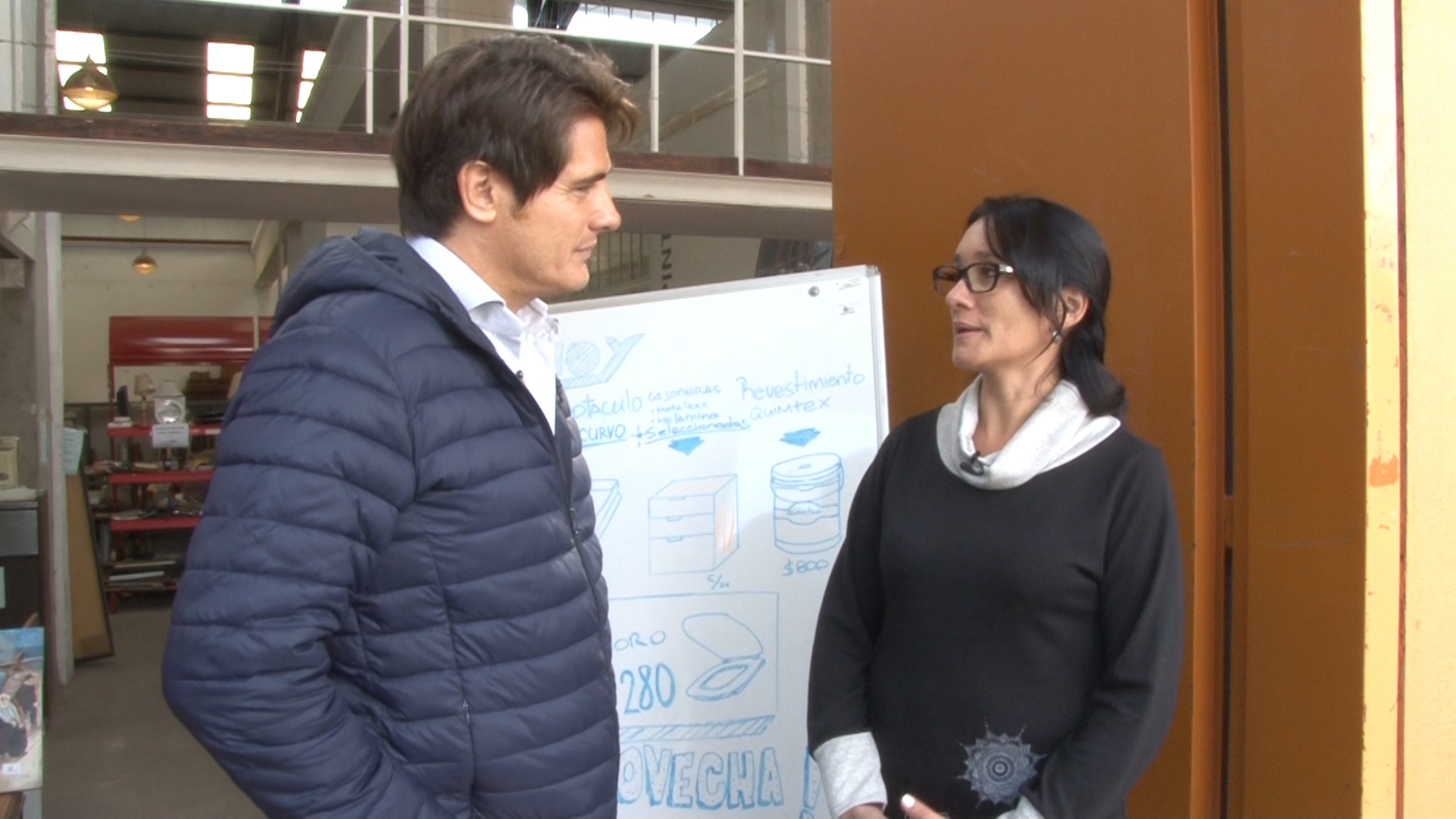 Guillermo Andino se interiorizó en la tarea social y solidaria de Vivienda Digna