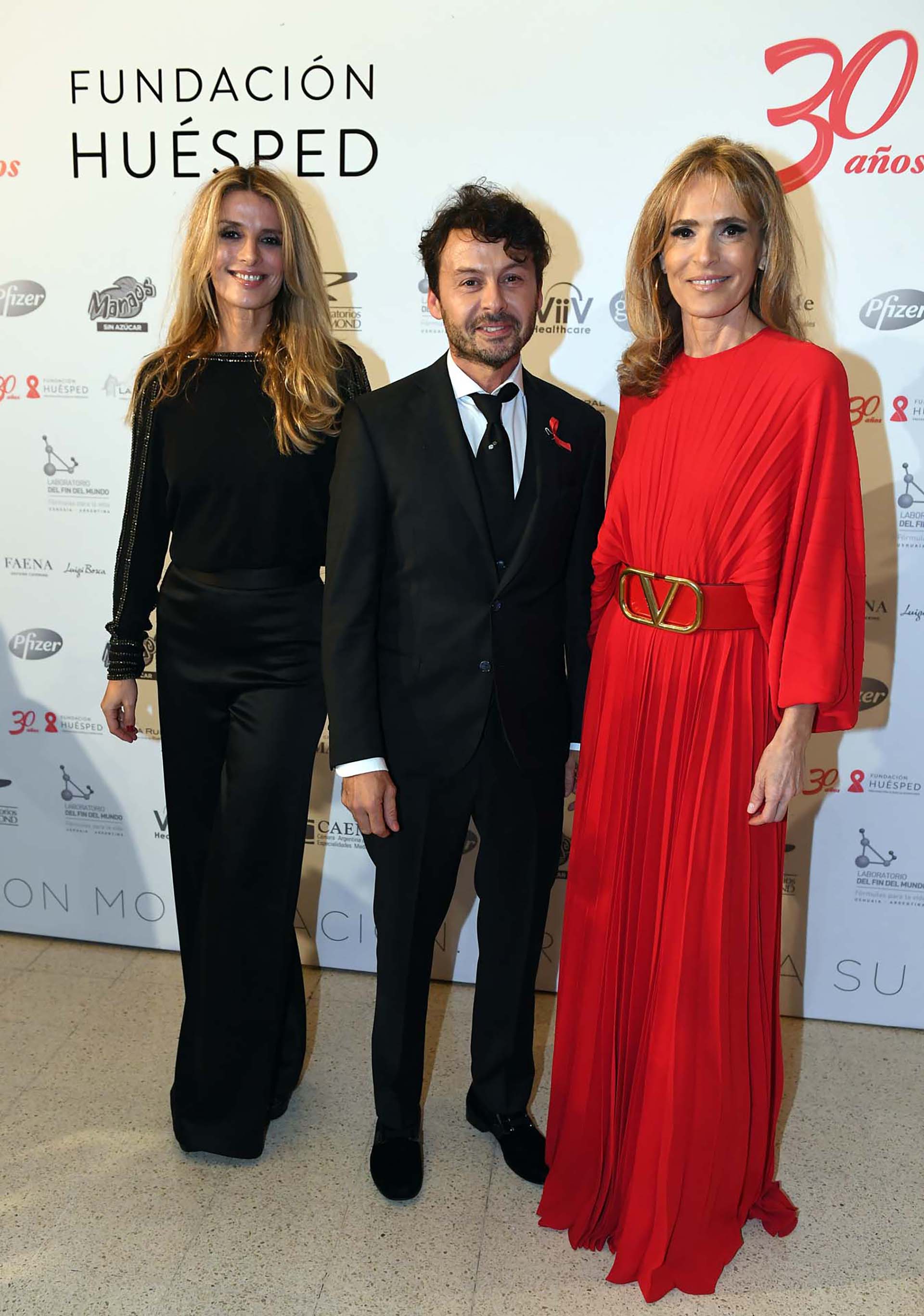 Andrea Martínez, Wally Diamante y Rossella Della Giovampaola