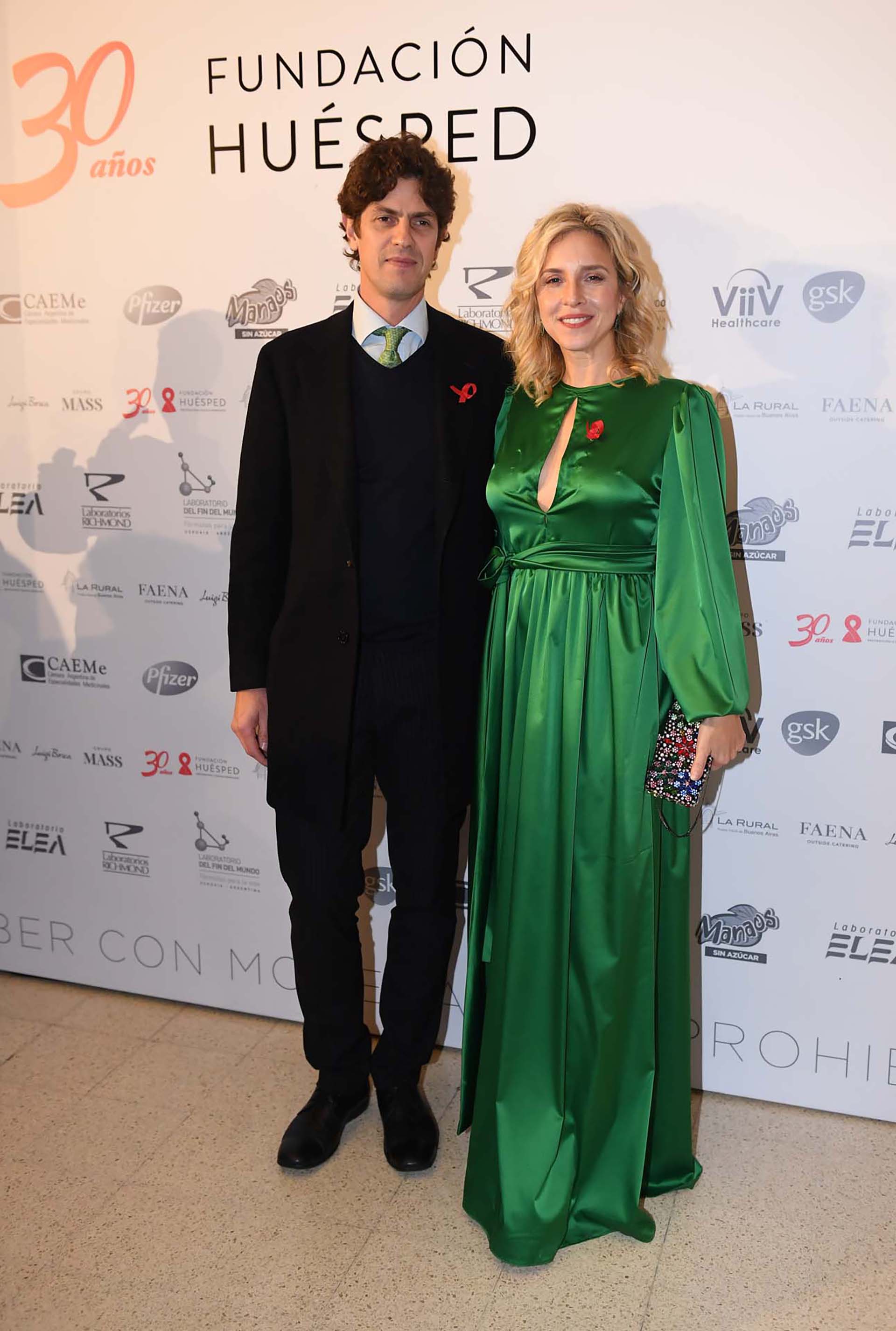 Martín Lousteau y Carla Peterson