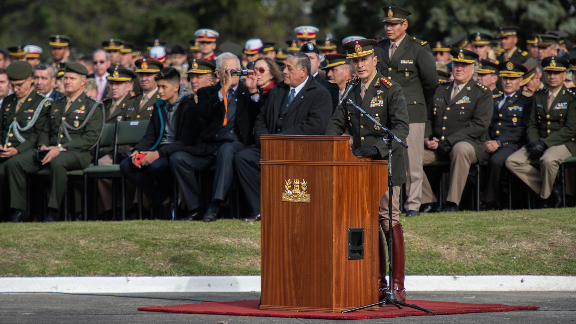 Claudio Pasqualini, jefe del Ejército (Adrián Escandar)