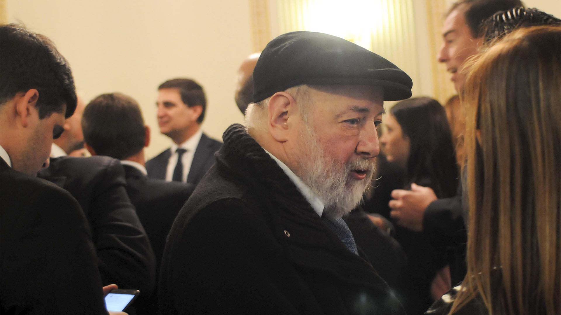 El juez Claudio Bonadio estuvo en la jura