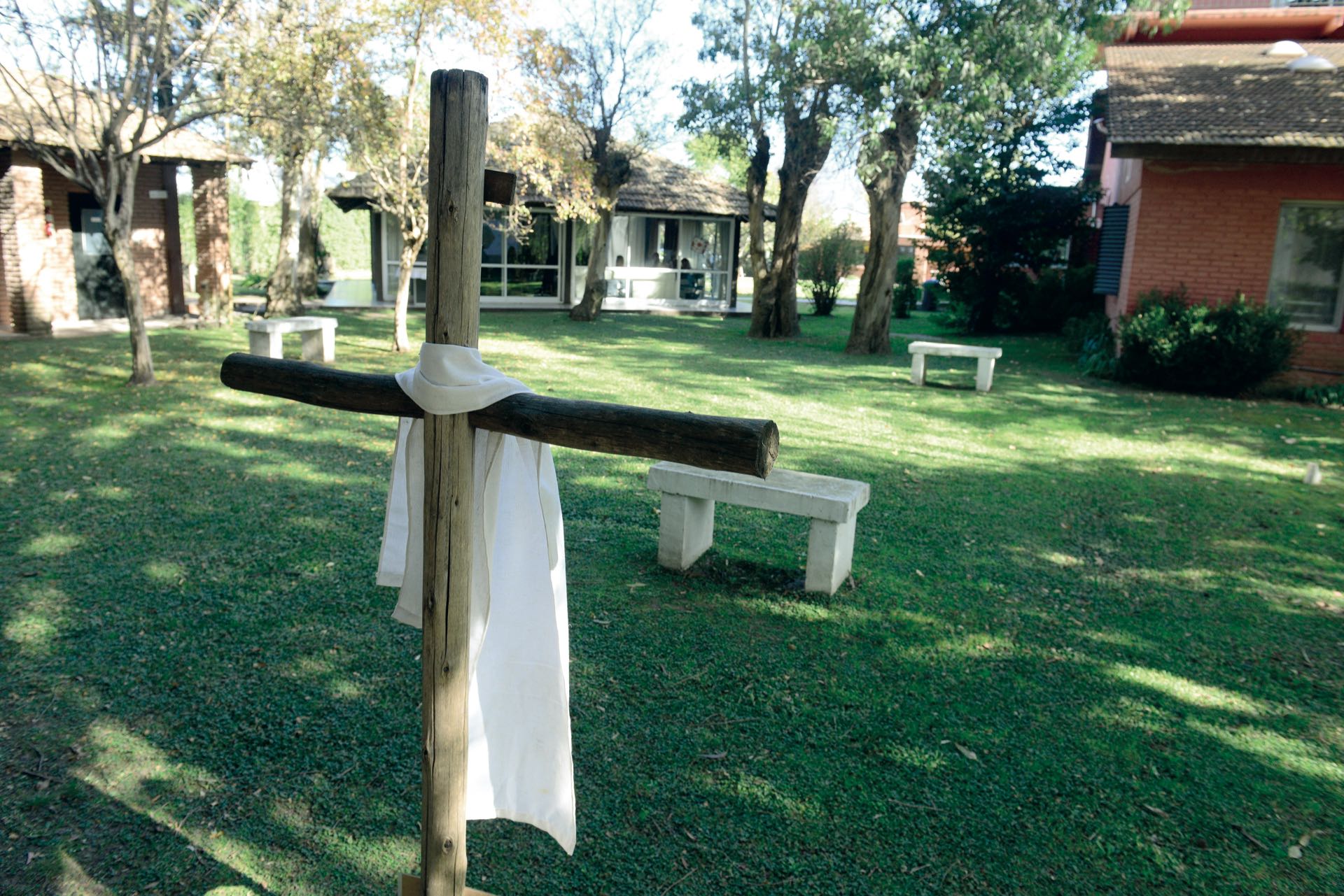 “Mi vida es estar al servicio de las personas, cuidar a Jesús en cada una”, afirma Matías Najún.