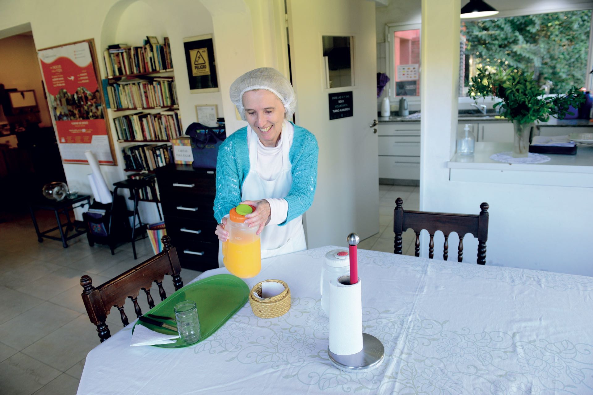 Más de 120 voluntarios ofrecen su tiempo al servicio de los demás.