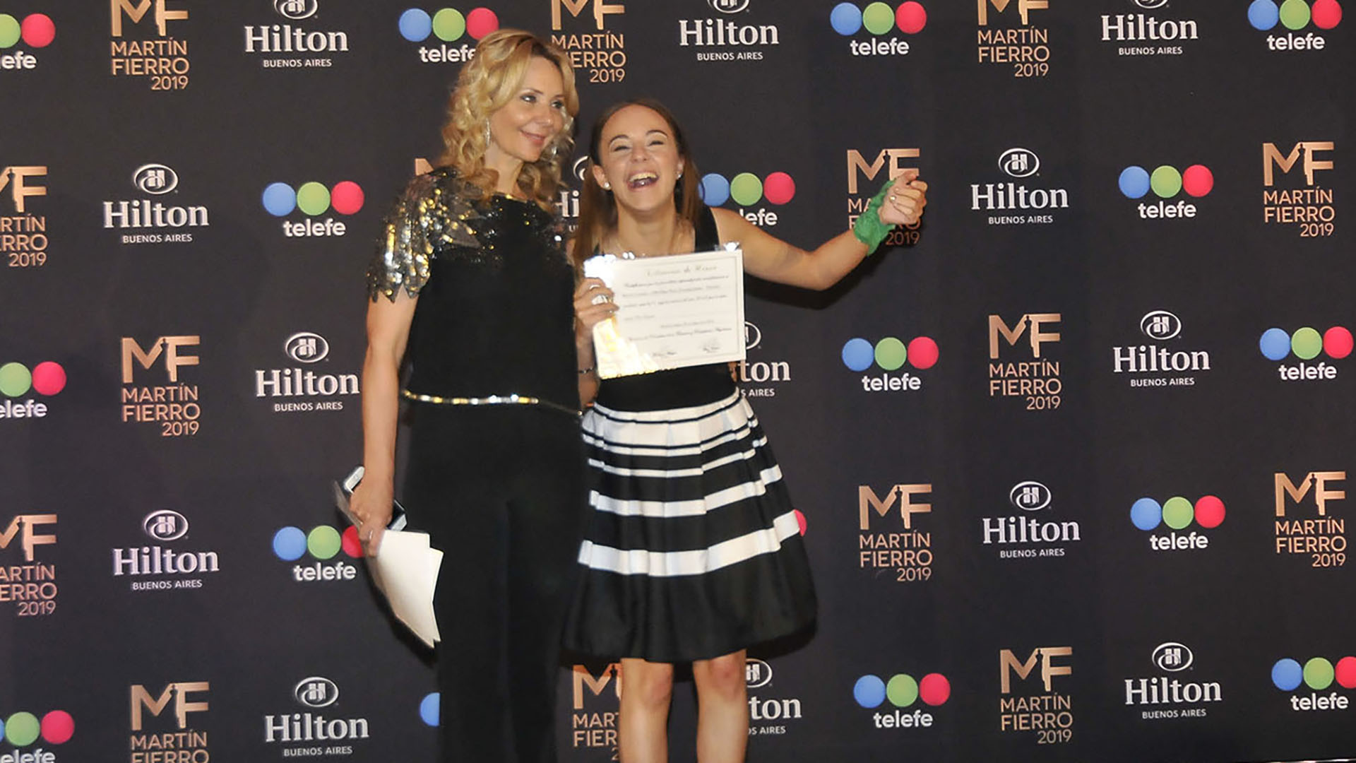 Evelyn Von Brocke y Maite Lanata