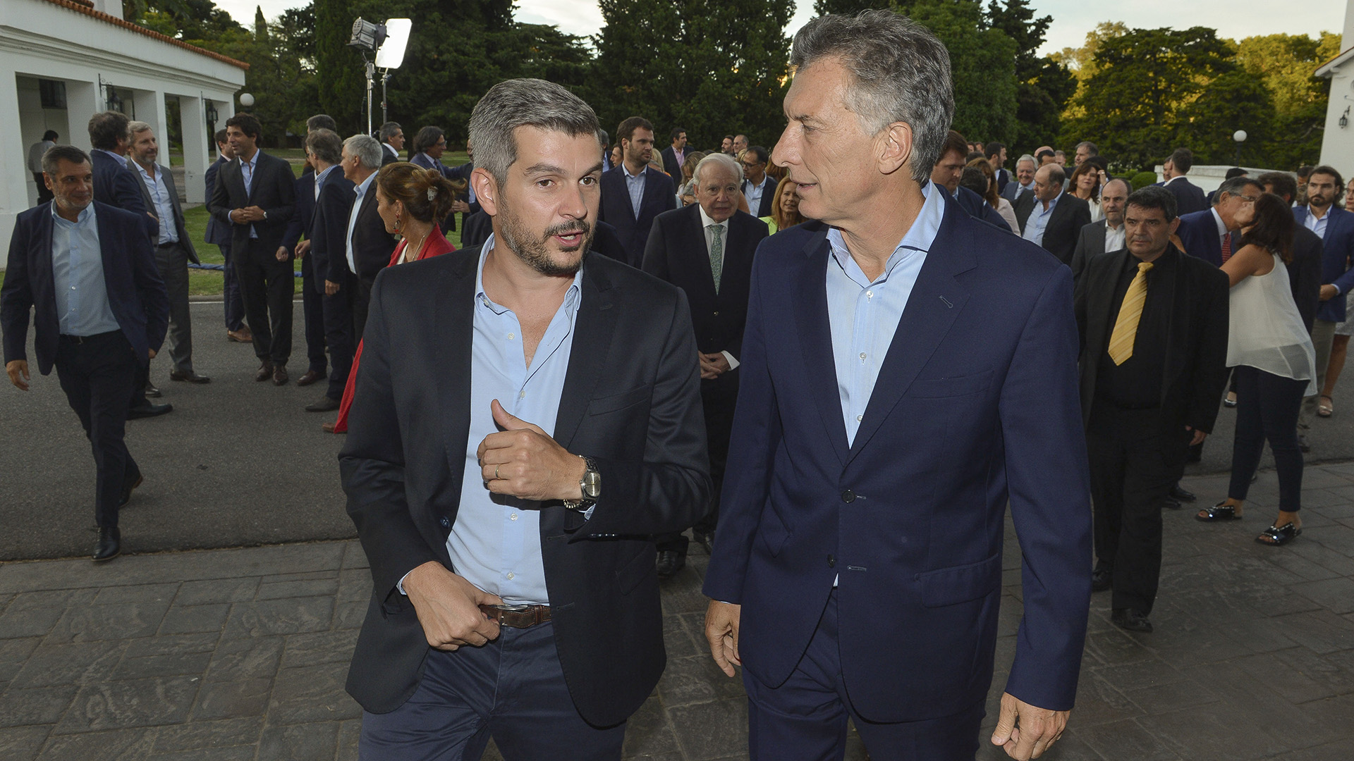 Peña y Macri, juntos debatieron si Pichetto era un buen candidato a vicepresidente para Cambiemos