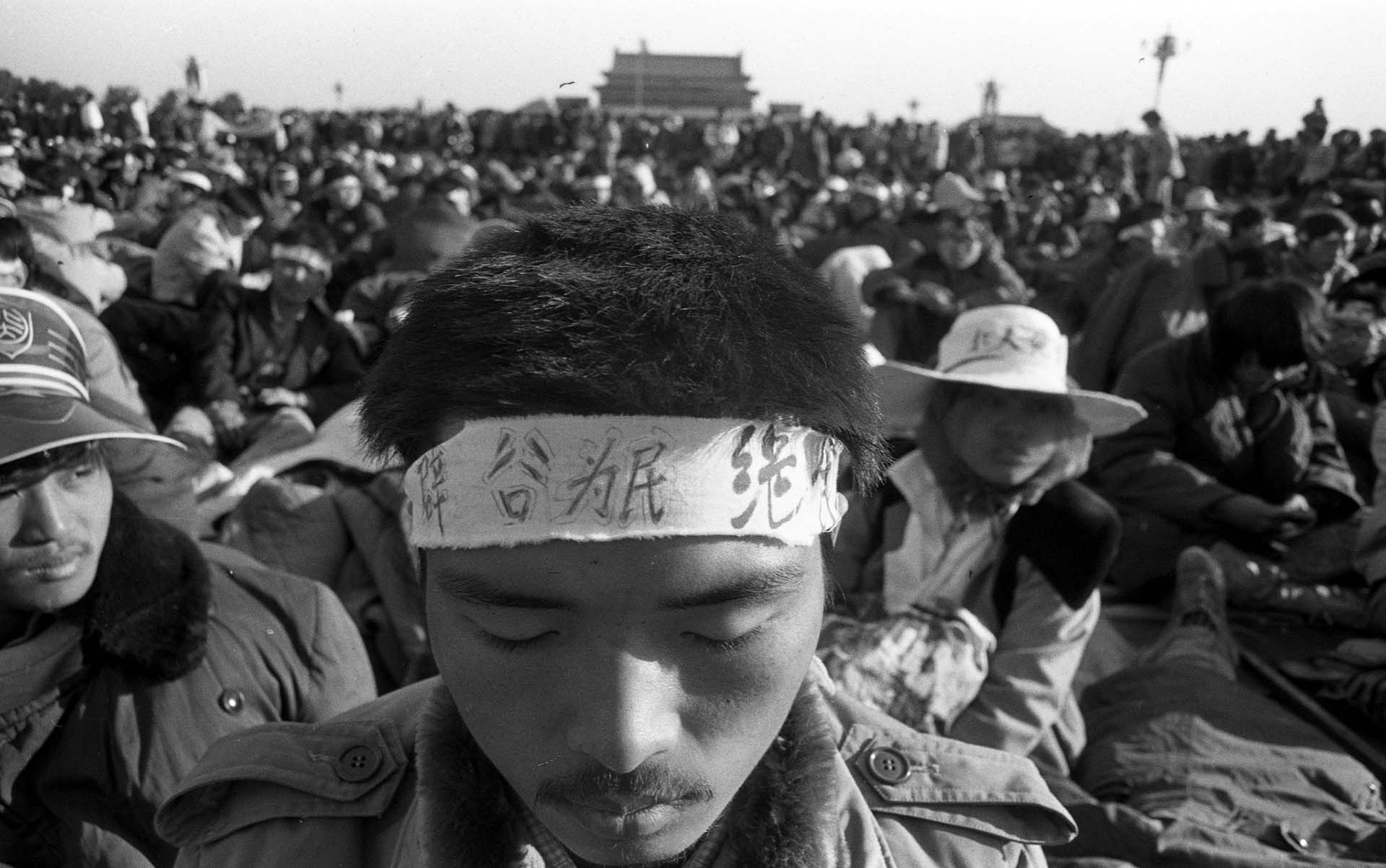 Miles de jóvenes protestaron de forma pacífica en Tiananmen durante ese año de 1989 (Jian Liu)