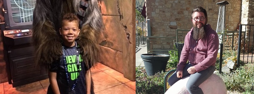 Fin Lanning adoptó a Demian de 13 años para que pudiera recibir un trasplante de riñón (Foto: Especial)