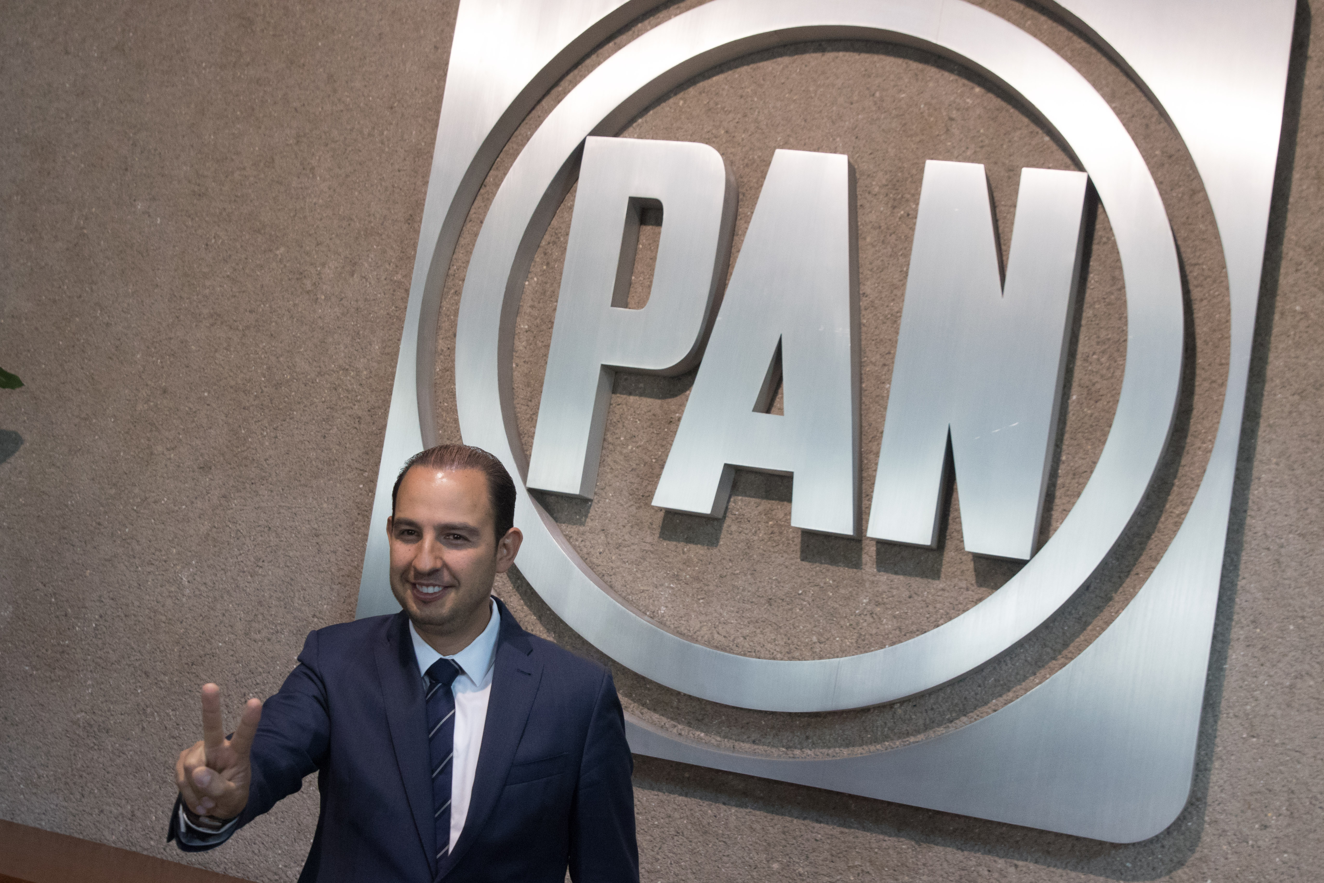 Marko Cortés, presidente del PAN, señaló que habían “asesinado” a la gobernadora de Puebla (Foto: Cuartoscuro)