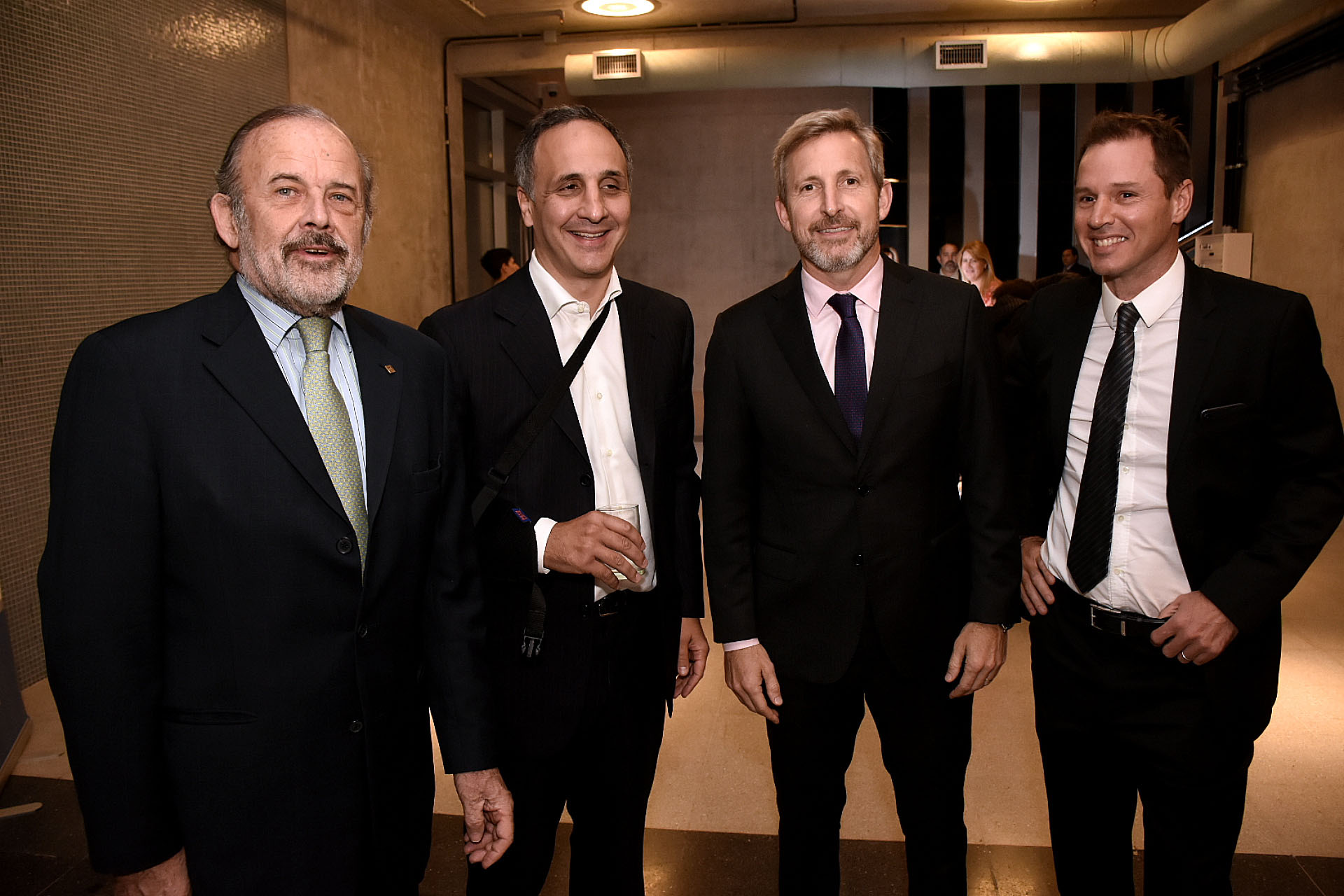 Eduardo Amadeo, Marcos Bulgheroni, Rogelio Frigerio y Jorge Brito