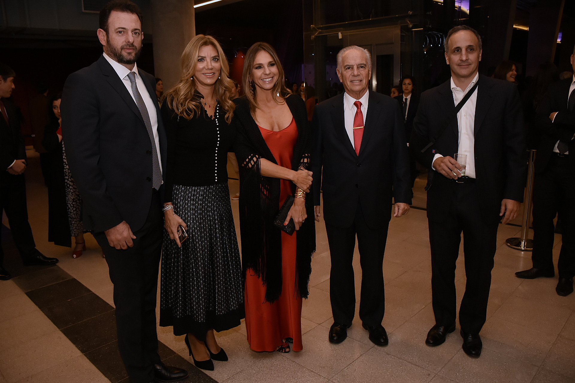 José Urtubey, Bettina Bulgheroni, Soledad Urtubey, Alejandro Bulgheroni y Marcos Bulgheroni