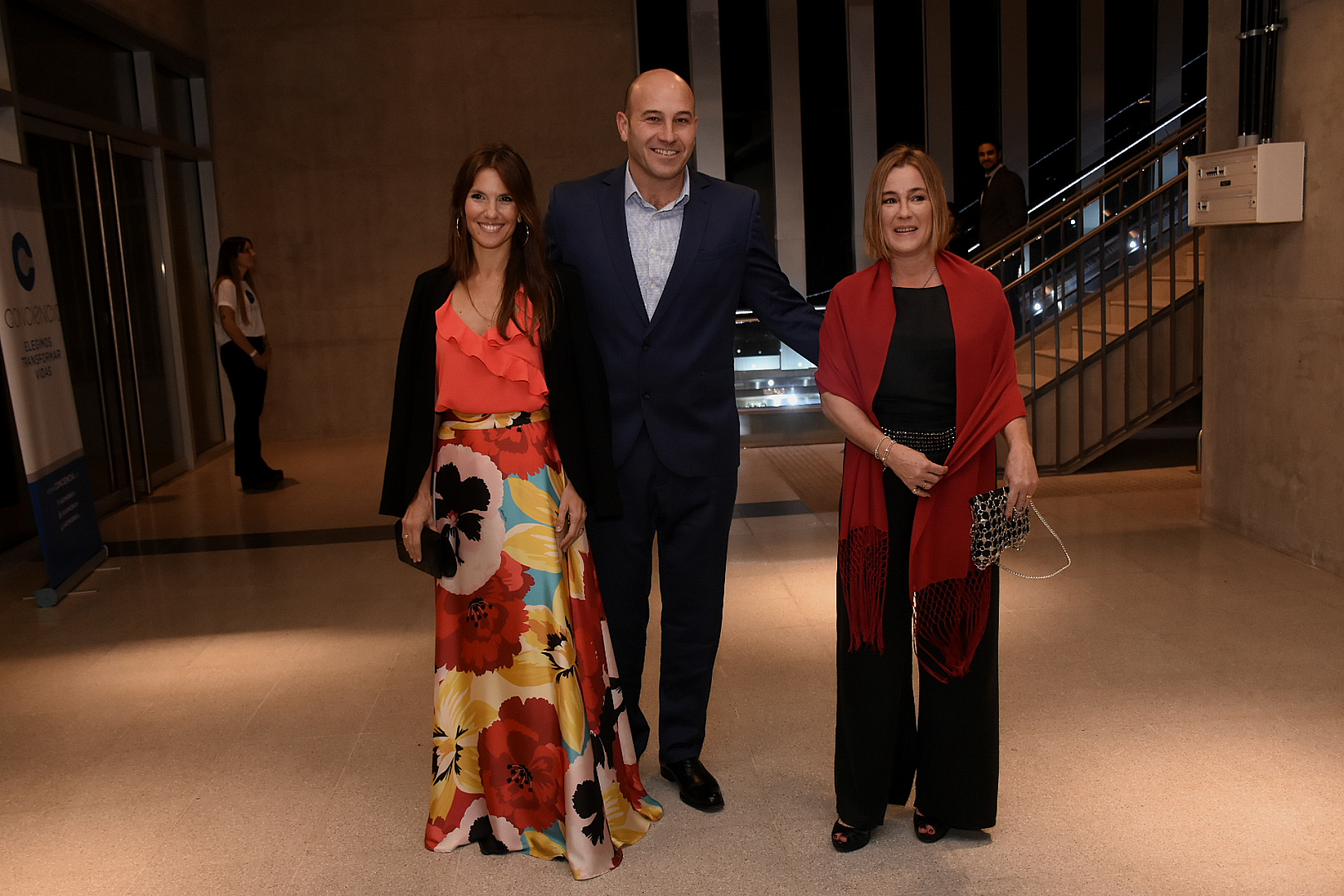 El intendente de Quilmes, Martiniano Molina, y su mujer Ileana Luetic