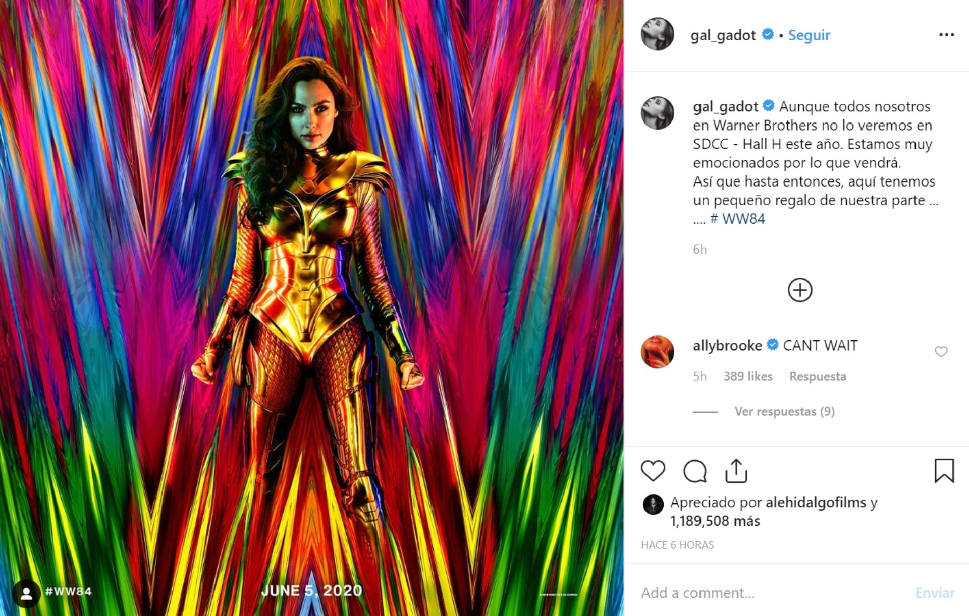 La llamativa armadura enloqueció a los fans (Foto: Instagram – Gal Gadot)